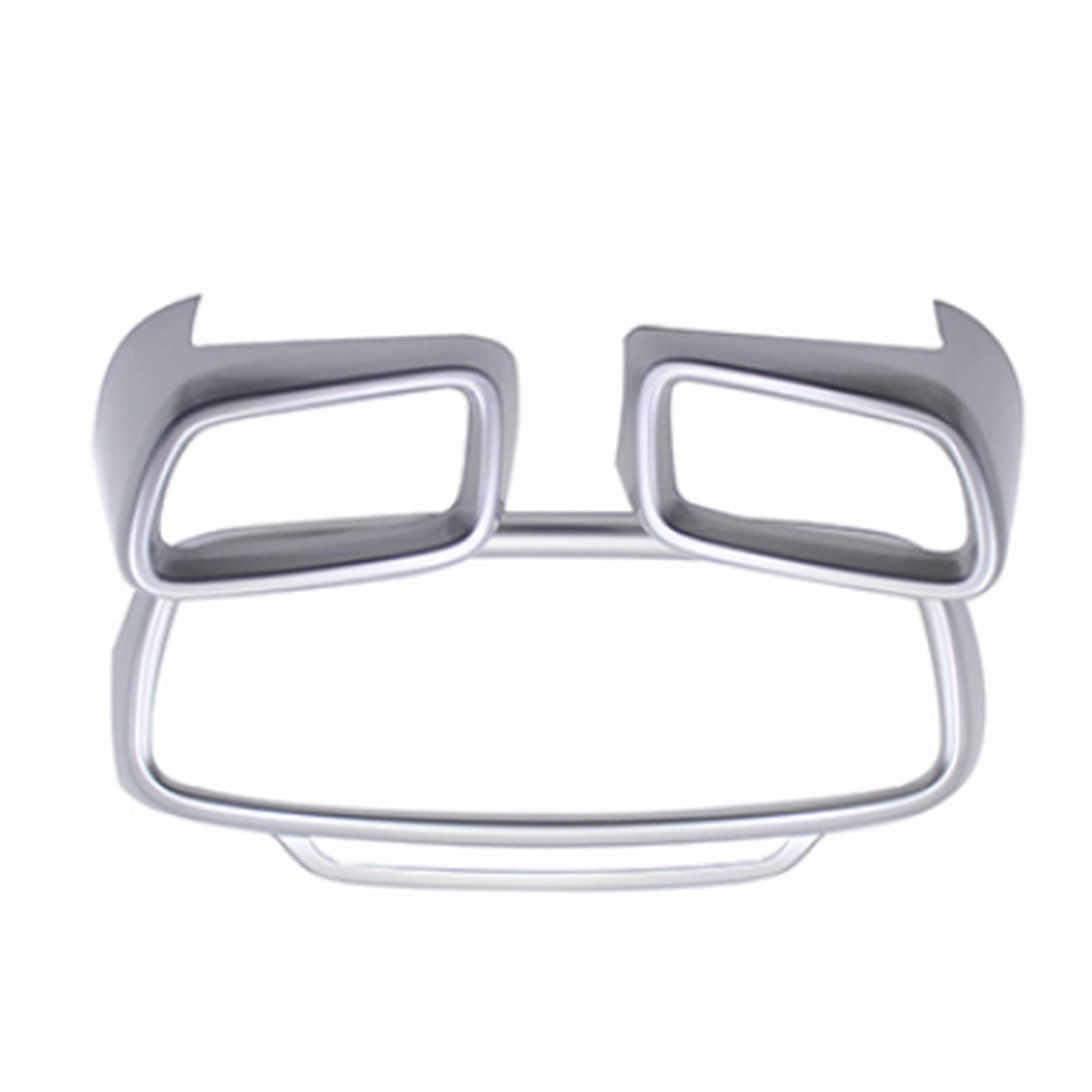 Pizgear 1 Set Auto-Innenraum-Front-Armaturenbrett-Mittelkonsolen-Abdeckung, Klimaanlagen-Entlüftungsauslass-Verkleidung, for Kia, for Sorento Prime UM 3. Generation 2015–2019 Lüftungsring für Auto-Kli von Pizgear