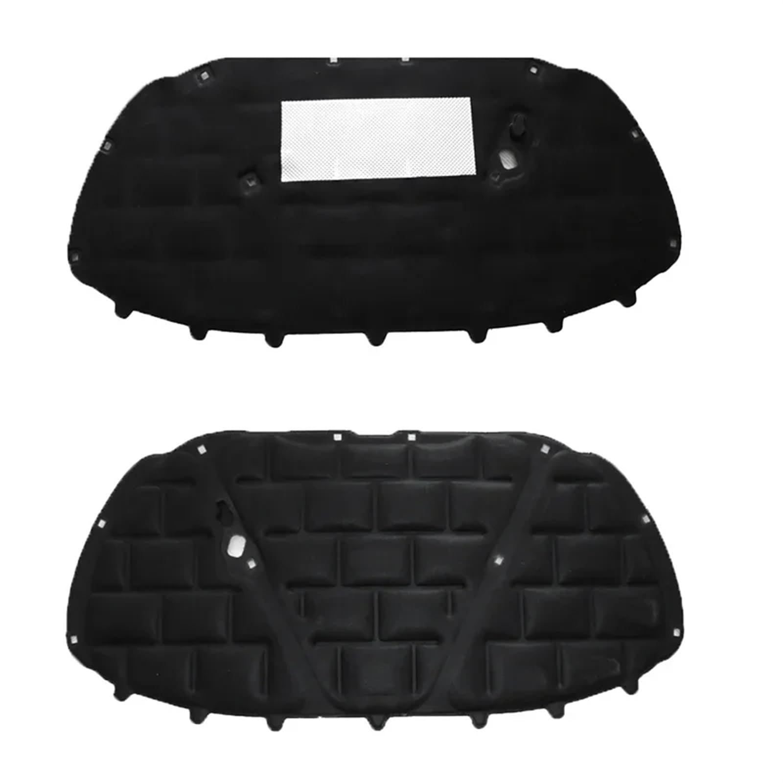 Pizgear 1 Stück Auto-Fronthauben-Schall-/Wärmedämmpolster Motorschallschutzbaumwolle, for VW, for Polo, 2011-2019 Schalldämmende Matte von Pizgear