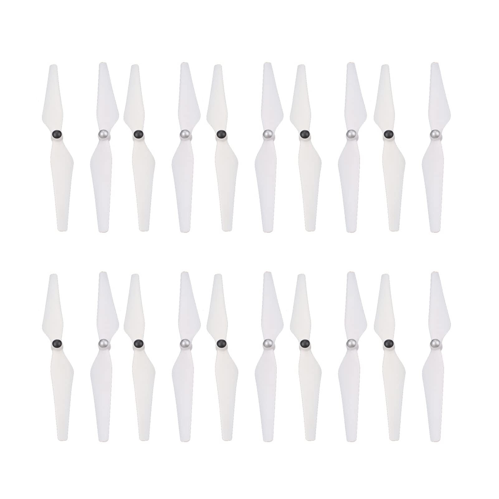 Pizgear 10 bis 9450 CW/CCW Propeller, for DJI Phantom 3 Dreieckige Paddelverriegelung automatisch for DJI Phantom Propeller 3 2 Verbessert leichte Drohnenpropeller(White) von Pizgear