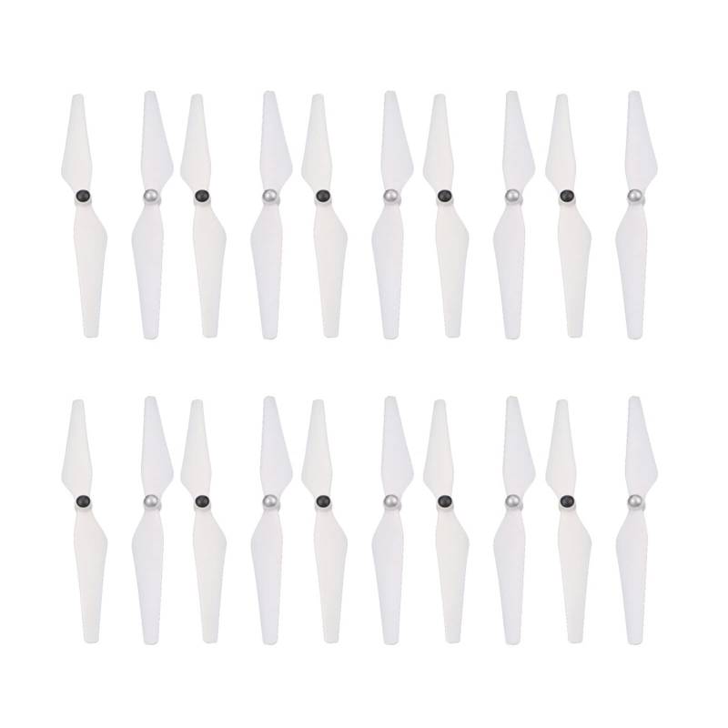 Pizgear 10 bis 9450 CW/CCW Propeller, for DJI Phantom 3 Dreieckige Paddelverriegelung automatisch for DJI Phantom Propeller 3 2 Verbessert leichte Drohnenpropeller(White) von Pizgear