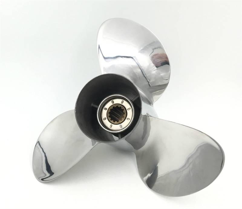 Pizgear 11 1/2x14 35HP-65HP, for Suzuki, Außenbord-Edelstahl-Propeller, Marine-Bootszubehör, Marine-Propeller Bootsmotorpropeller von Pizgear