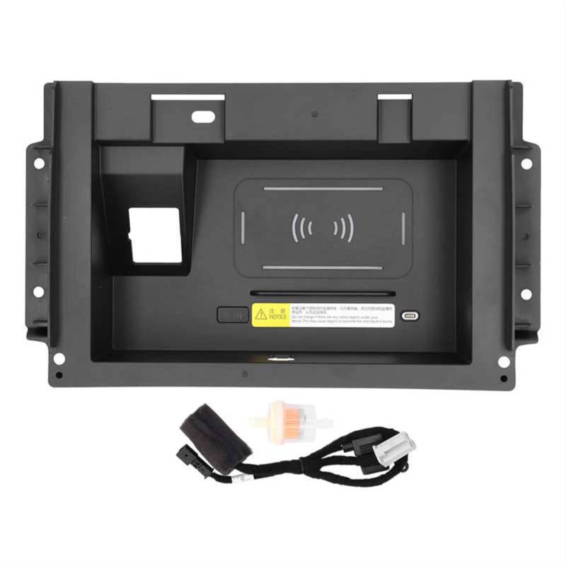 Pizgear 15 W kabelloses Auto-Ladegerät, Telefonhalterung, Schnellladung, for Ford, for F150 2015-2020 Schnellladeplatte von Pizgear