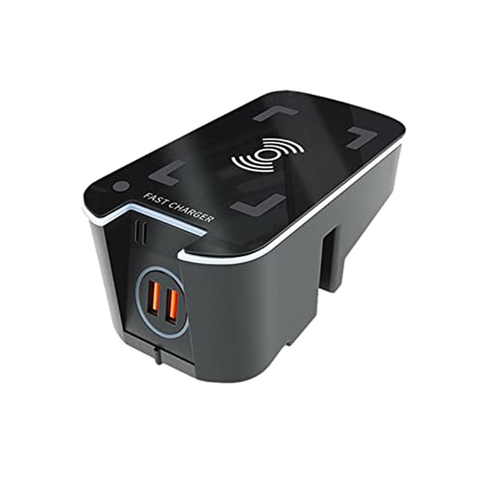 Pizgear 15W Mobiltelefon-Auto-QI-Wireless-Ladegerät, for Volvo, XC60 S60 V60 XC90 S90 V90 Modifiziertes Mobiltelefon-Wireless-Ladebrett Schnellladeplatte von Pizgear