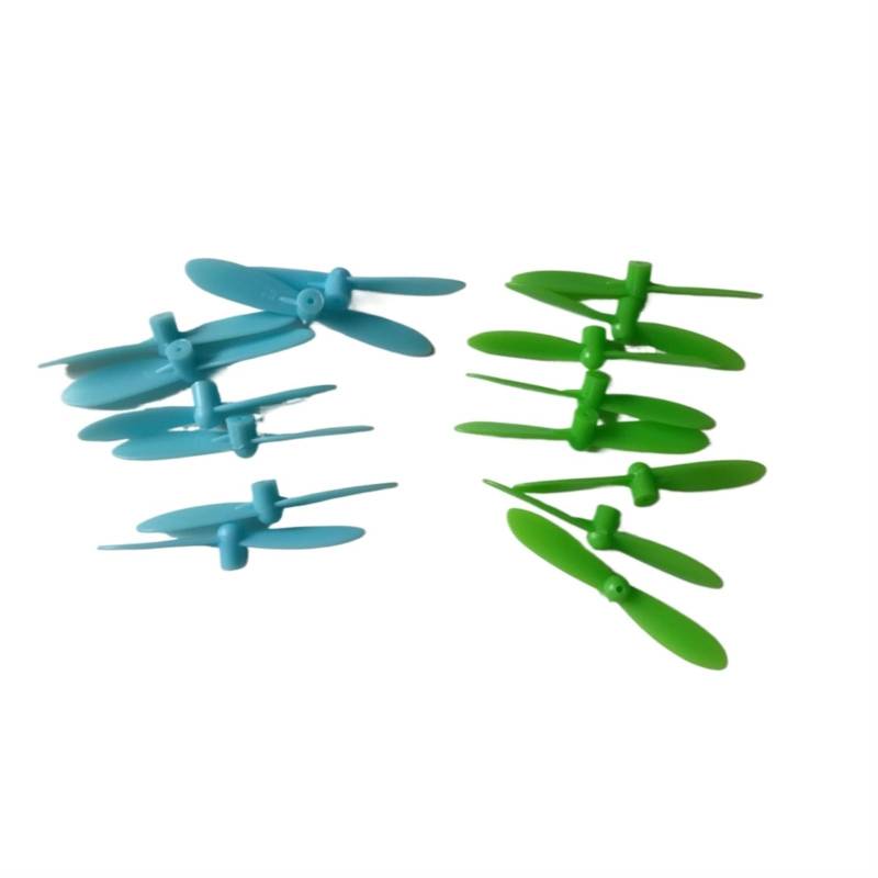 Pizgear 16PCS Ersatzteile 30MM 3CM Klinge PropellerZubehör Propeller Klingen L1231, for CX-10 CX-10A CX-10C RC Drone leichte Drohnenpropeller(A) von Pizgear