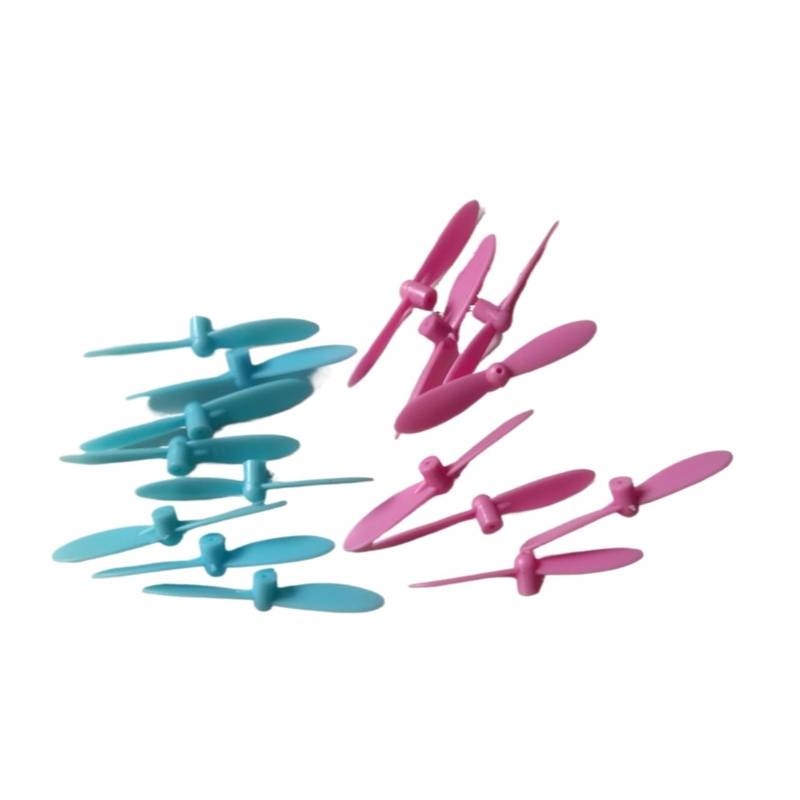 Pizgear 16PCS Ersatzteile 30MM 3CM Klinge PropellerZubehör Propeller Klingen L1231, for CX-10 CX-10A CX-10C RC Drone leichte Drohnenpropeller(E) von Pizgear