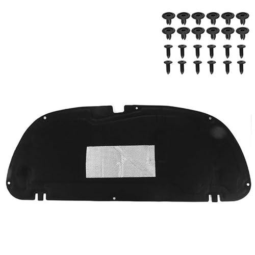 Pizgear 1pc Auto Front Motorhaube Sound & Wärmedämmung Baumwolle, for Toyota, for Corolla 2007-2013/2014-2018/Für Toyota, for Corolla Limousine 2019-2020 Schalldämmende Matte(Gold) von Pizgear