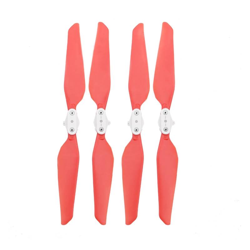 Pizgear 2/4/8 Stück Quick-Release Faltbare Requisitenblätter, for Millet, for FIMI X8 SE 2020 Propeller Quadcopter Zubehör leichte Drohnenpropeller(4pcs red) von Pizgear