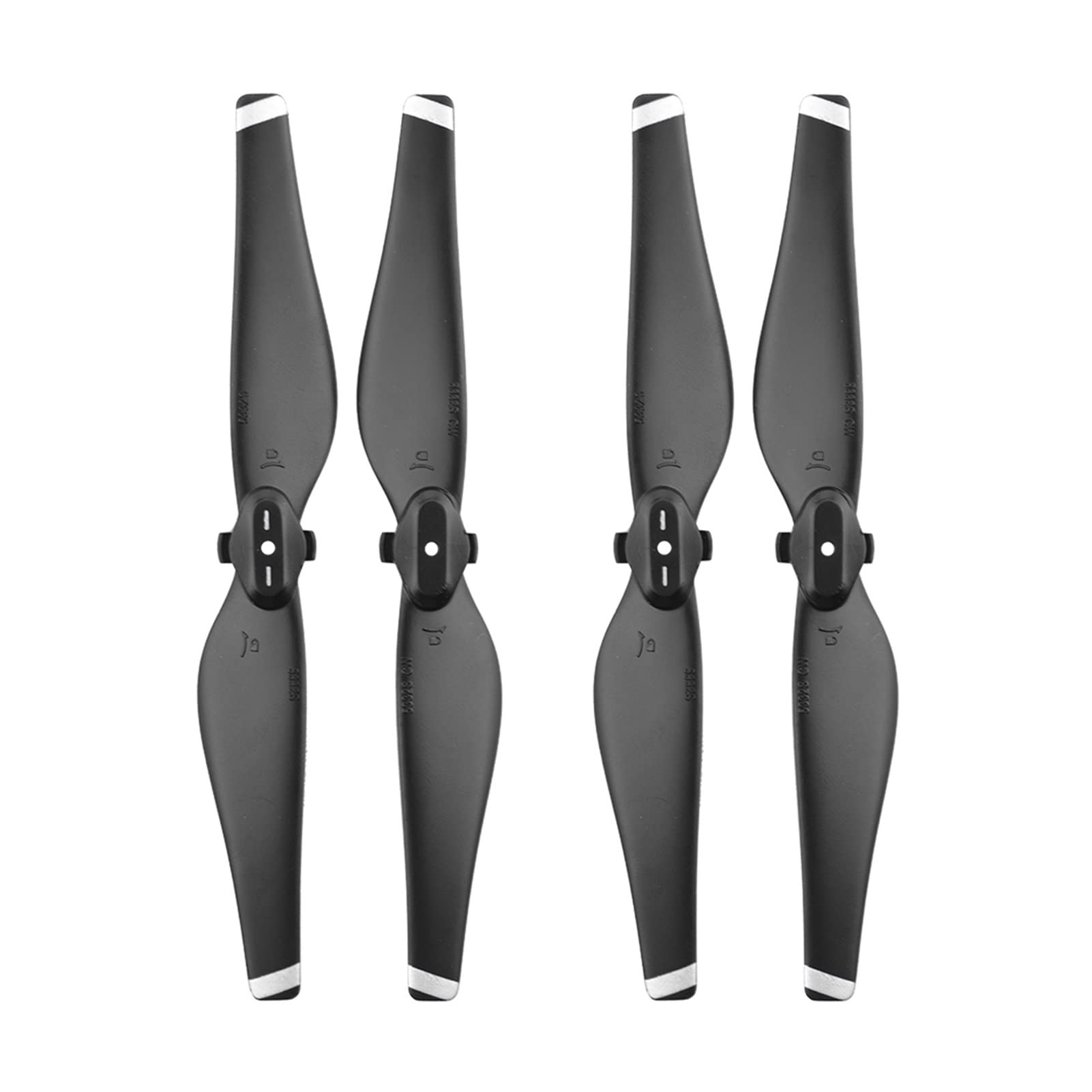 Pizgear 2 Paar 5332S Propeller Quick Release Blade Props Langlebige Flügel Ersatzteile Ersatzzubehör, for DJI Mavic Air Drone leichte Drohnenpropeller(White) von Pizgear