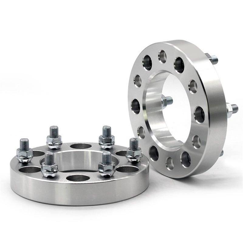 Pizgear 2 Stück 25 30 35 38 mm PCD 6 x 139,7 CB 108 mm Spurverbreiterung Adapter 6 Lug Anzug Universal Auto M1/2 for M12XP1.5 for M12XP1.25 Abstandshalter für Autonaben(25mm CB 108 M1-2) von Pizgear