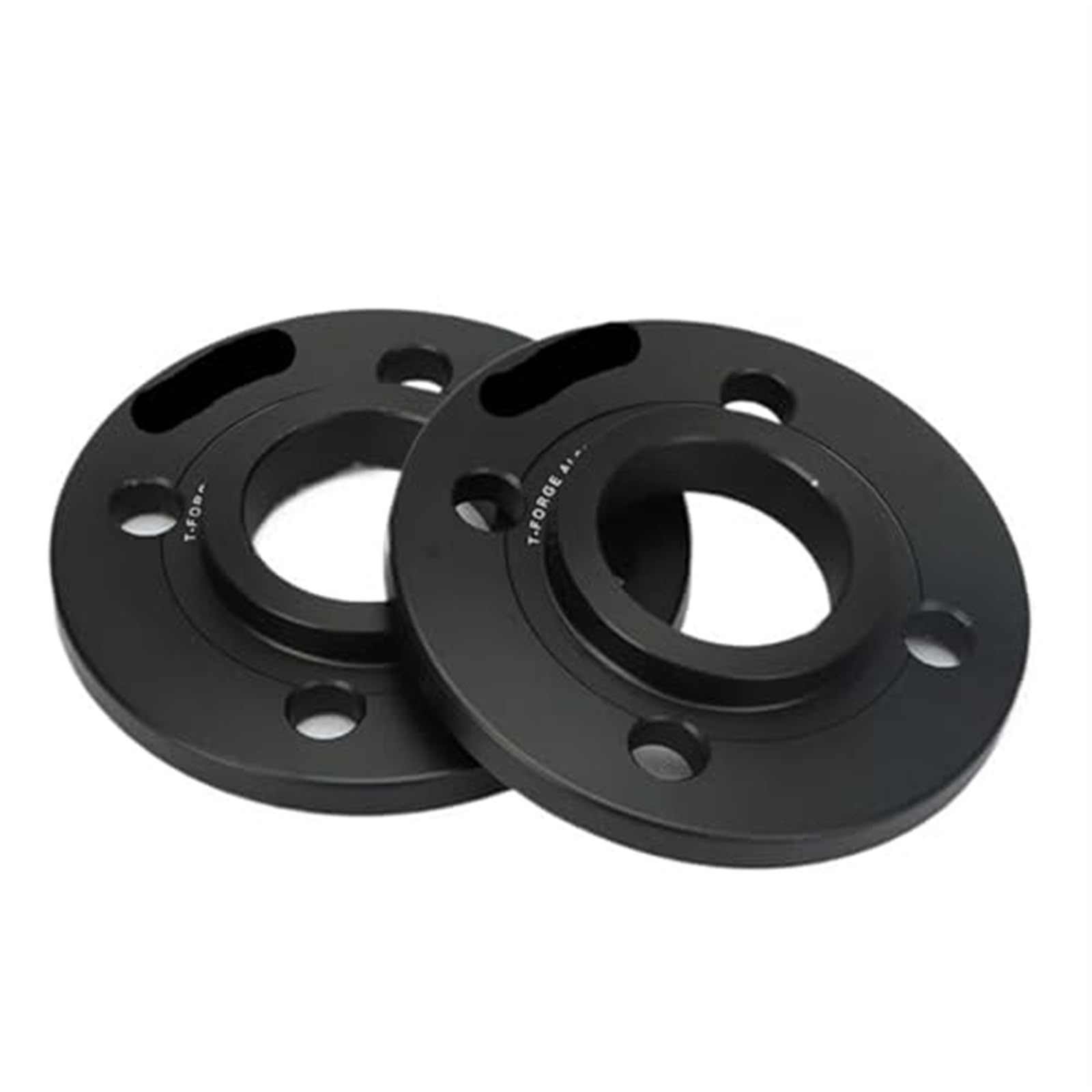 Pizgear 2 Stück 3/5/8/10/12/15 mm Aluminium, geschmiedete Spurverbreiterungsadapter PCD: 4x100 CB:56,1 Spurverbreiterungen(BLACK 2pcs 12mm Spacer) von Pizgear