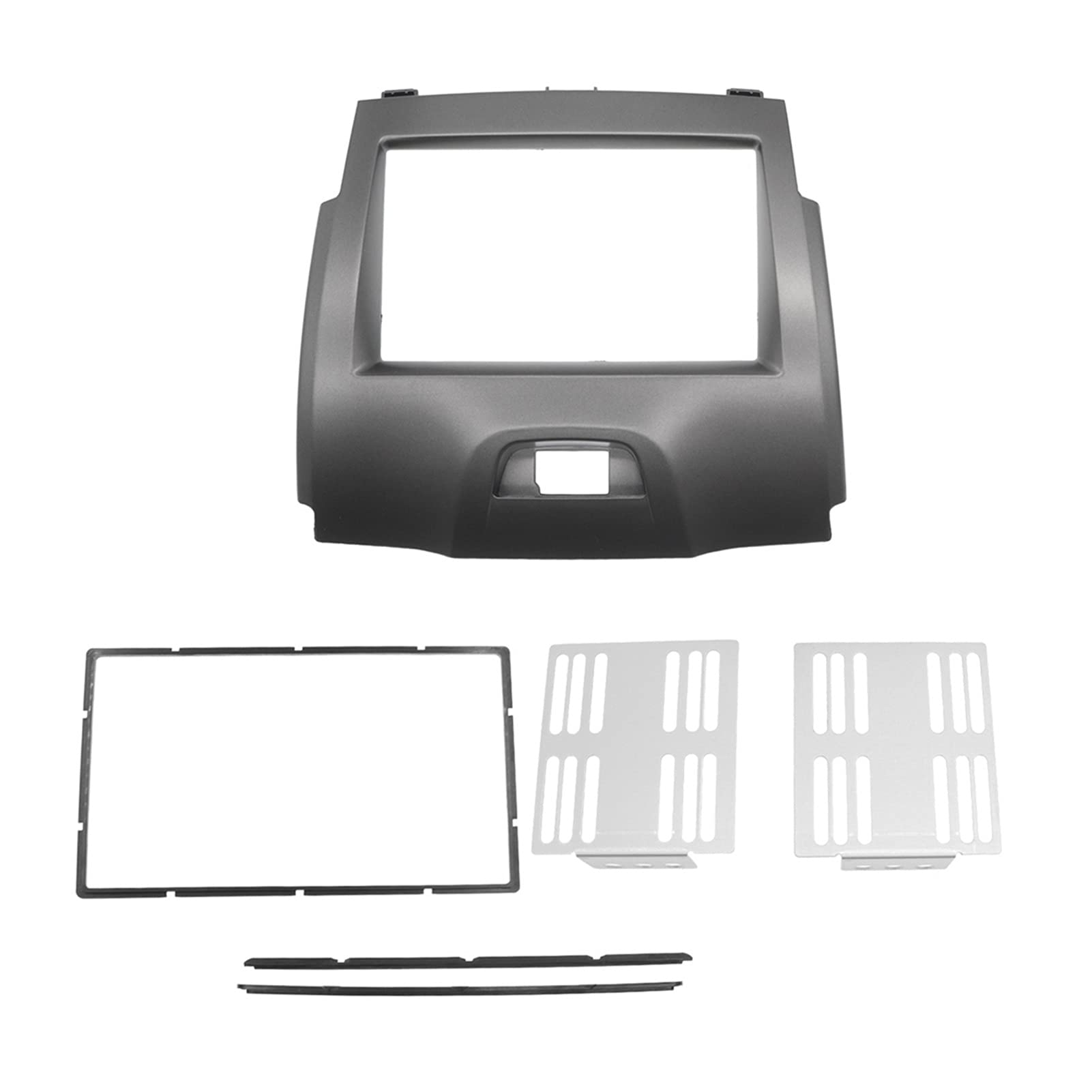 Pizgear 2Din Fascia Radio DVD Stereo Panel Dash Mount Installieren Trim Kit Rahmen, for Chevrolet, TRAI Blazer, for Isuzu, D-Max Holden Colorado Fahrzeugradio-Armaturenbrettrahmen(173x98mm) von Pizgear