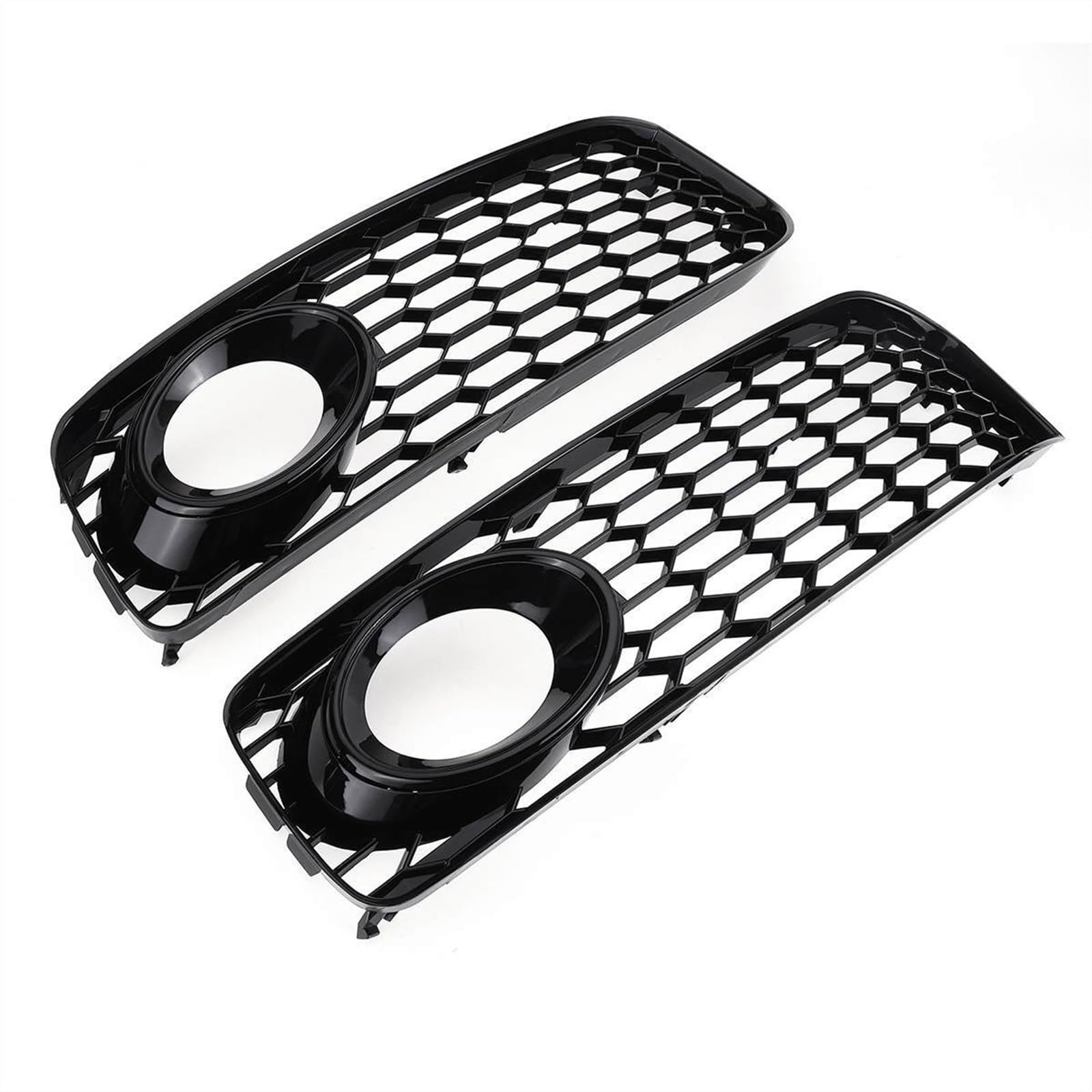 Pizgear 2X Auto-Nebelscheinwerfer-Abdeckung, Nebelscheinwerfer-Kühlergrill, for Audi, for A5 for, for S5 B8 RS5 2008 2009 2010 2011 2012 Nebelscheinwerfer-Grillabdeckung von Pizgear