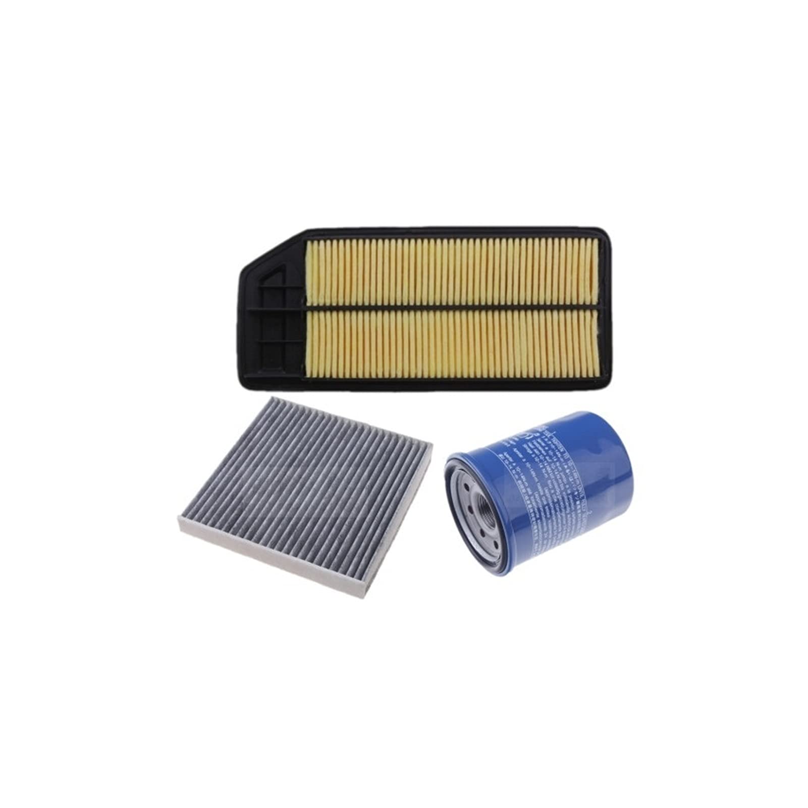 Pizgear 3 Stück Luftfilter Innenraumfilter Ölfilter, for Accord, 7 2.0/2.4 2003–2008 80292-SDG-W01 17220-RAA-A00 15400-RTA-004 Luftfilter Auto von Pizgear