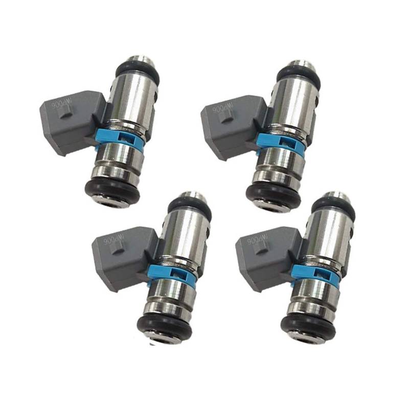 Pizgear 4PCS Kraftstoff Injektor, for Citroen, SAXO, for Fiat, BARCHETTA BRAVA MAREA PUNTO STILO 106 IWP006 75112006 198499 60657179 9627771580 Einspritzventil für Kraftfahrzeuge von Pizgear