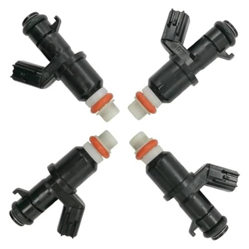 Pizgear 4Pcs FJ1205 16450-R5A-A01 Kraftstoff Injektor Kompatibel for CR-V 2012-2014 for Crosstour 2012-2013 16450R5AA01 Einspritzventil für Kraftfahrzeuge von Pizgear