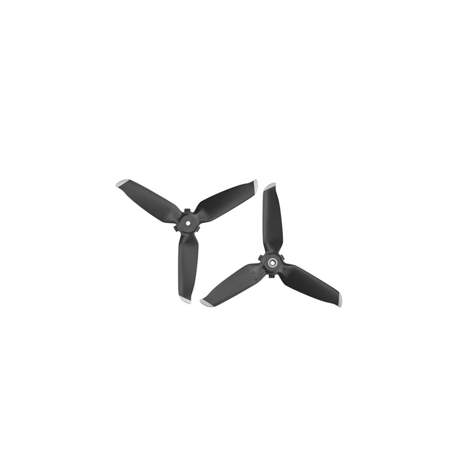 Pizgear 5328S Propeller Quick Release Blade Props Ersatz Wing Fan Ersatzteil, for DJI FPV Combo Drone leichte Drohnenpropeller(Silver Edge 1 Pair) von Pizgear