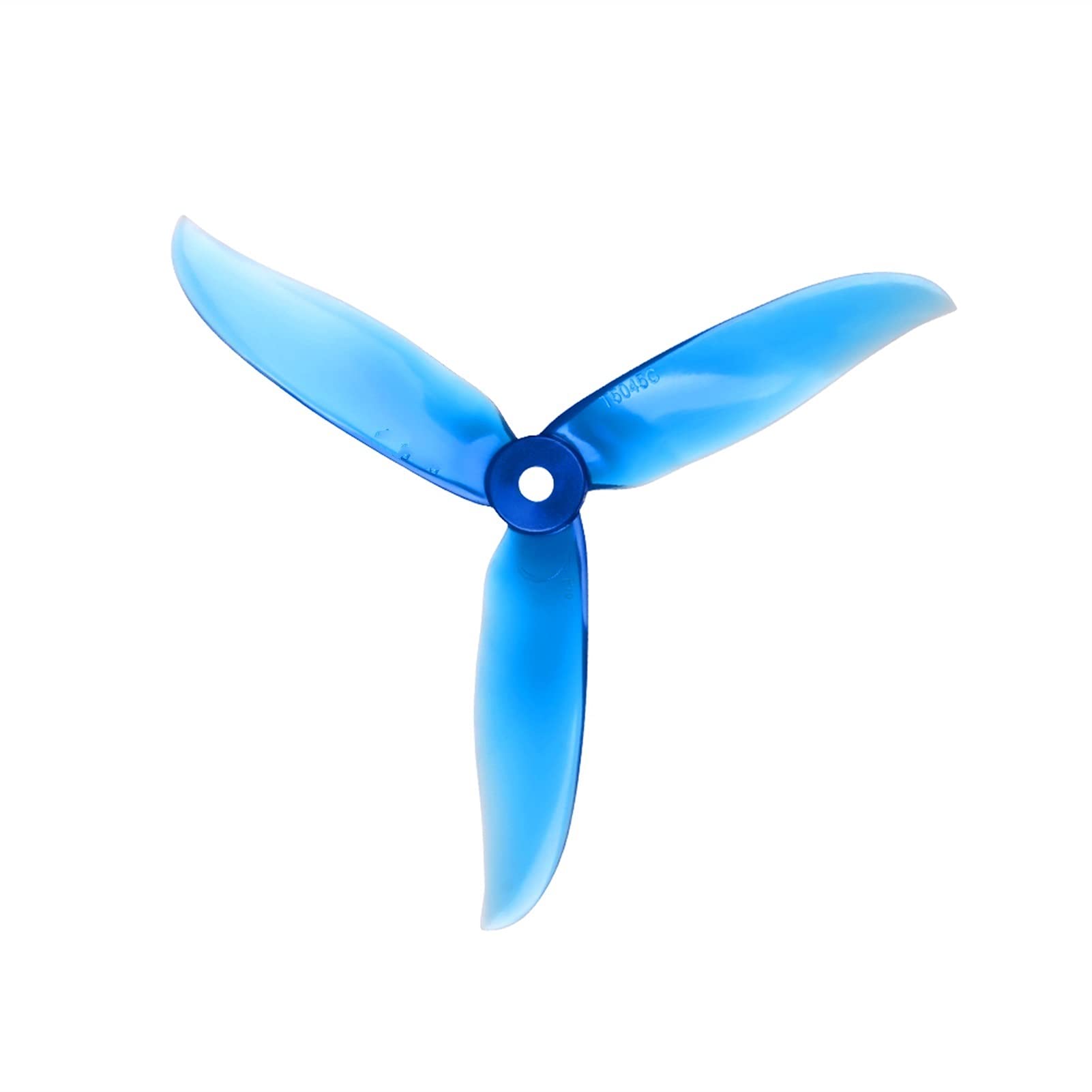 Pizgear 5X4,5X3 Dreiblatt-PC-ABS-Propeller, for FPV Racing Freestyle 5-Zoll-Drohne leichte Drohnenpropeller(20Pairs Blue) von Pizgear