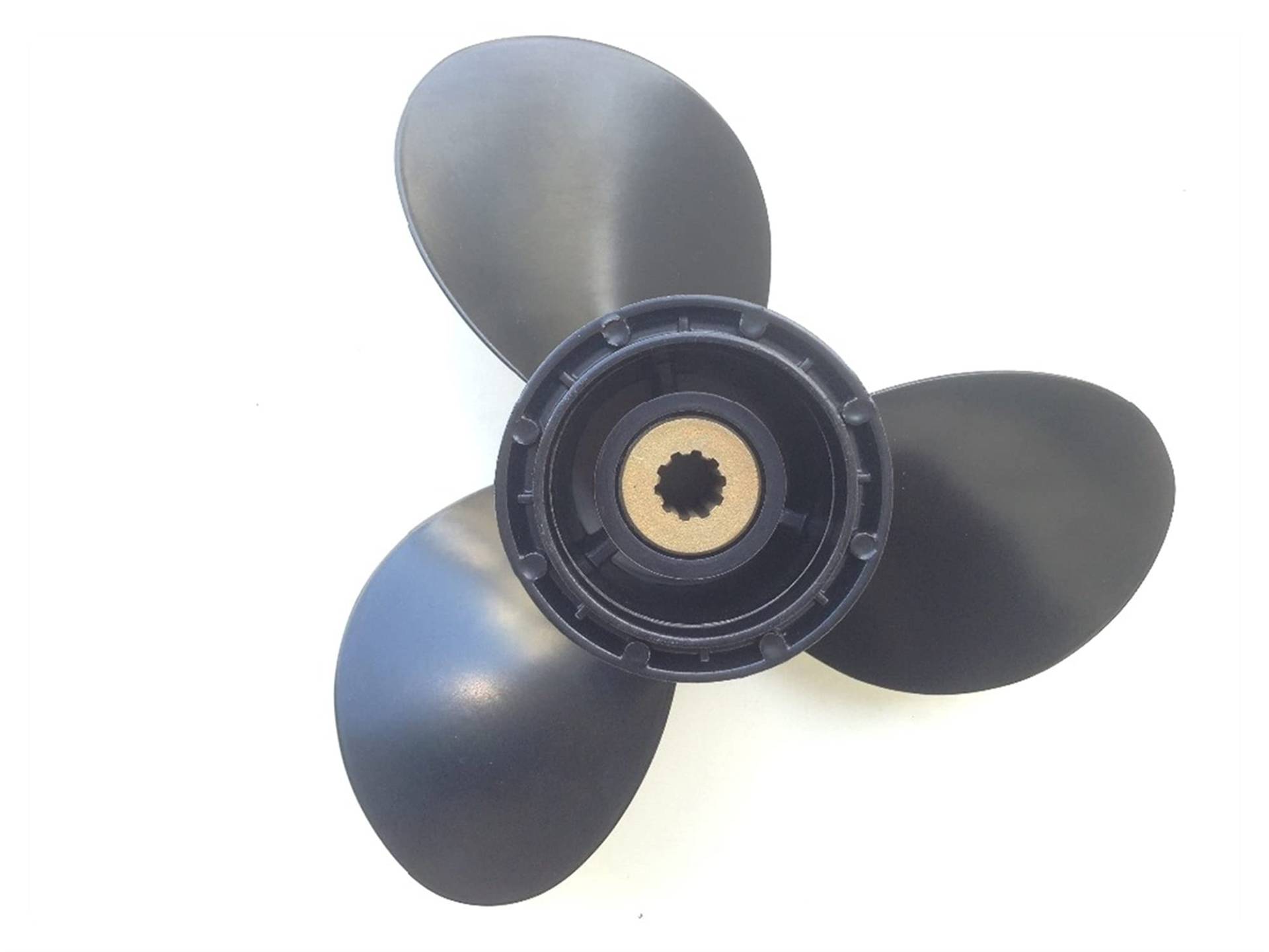 Pizgear 9,25 x 9, for Suzuki, 9 1/4 X9 9,9-15 PS, for Suzuki, ALUMINIUMPROPELLER Außenbordmotoren Marinepropeller Ersatz-Außenbordpropeller von Pizgear