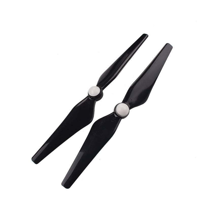 Pizgear 9450S Schwarz Propellerblatt Propeller Post RC Drone Ersatzteile, for DJI Phantom 4 Phantom 4 Pro Zubehör 9450S leichte Drohnenpropeller von Pizgear