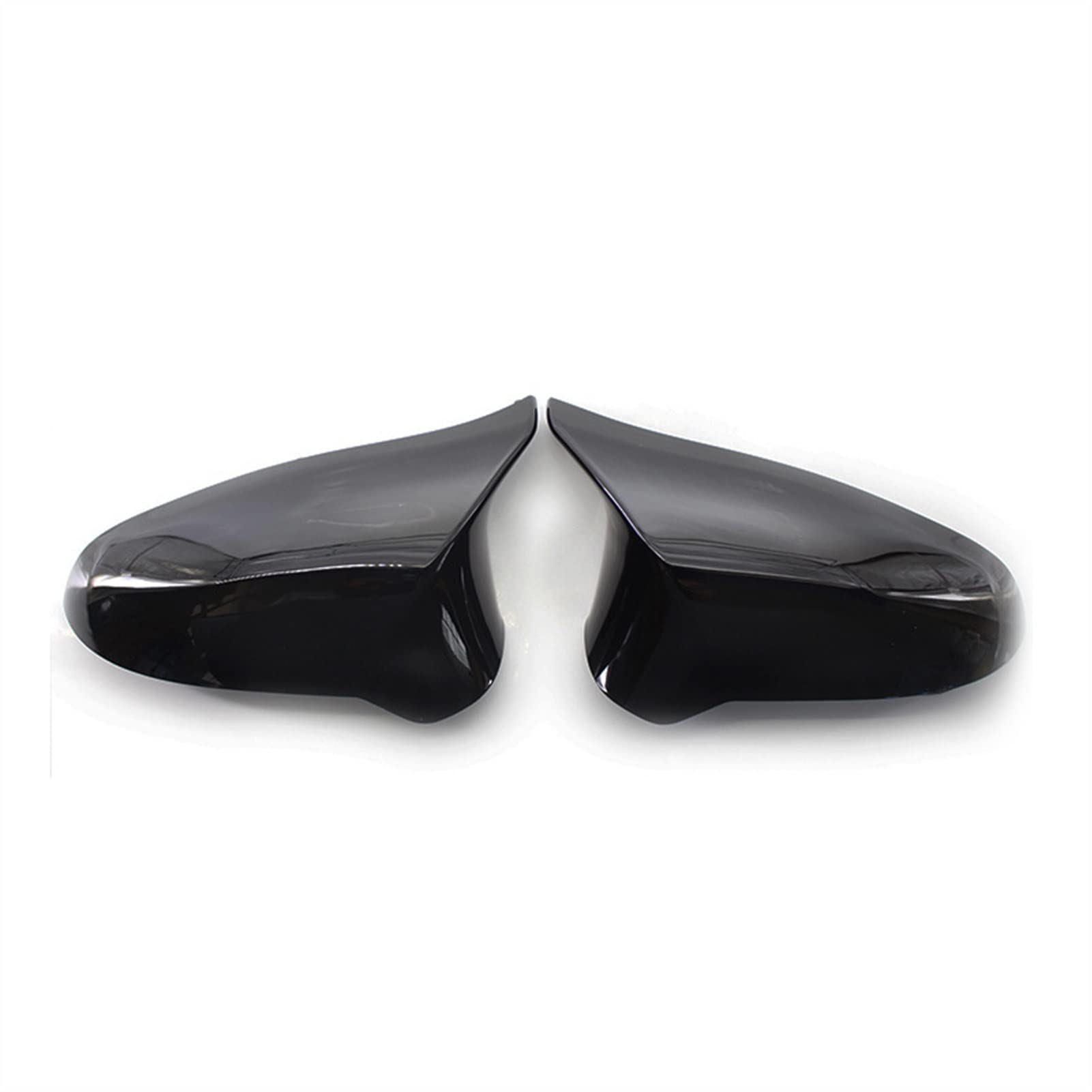 Pizgear A Pair Car Rear View Side Mirror Cover Caps Shell, for BMW, F80 F82 M4 LHD 2015 2016 2017 2018 Carbon Fiber Gehäuse für Auto-Rückspiegelabdeckung(Black) von Pizgear