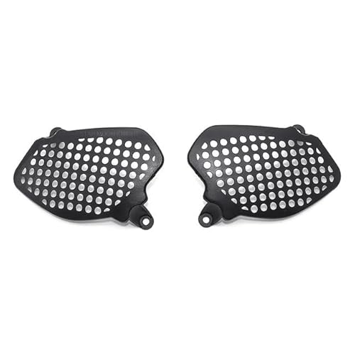 Pizgear ABS-Kunststoff untere Scheinwerferschutzgitter, for, Tracer9 Tracer 9 GT Tracer9gt 2021- TFT Peaks Instrumentenhut Sonnenblende Meterabdeckung Armaturenbrett-Schutzhülle(Fog Lights Guard) von Pizgear