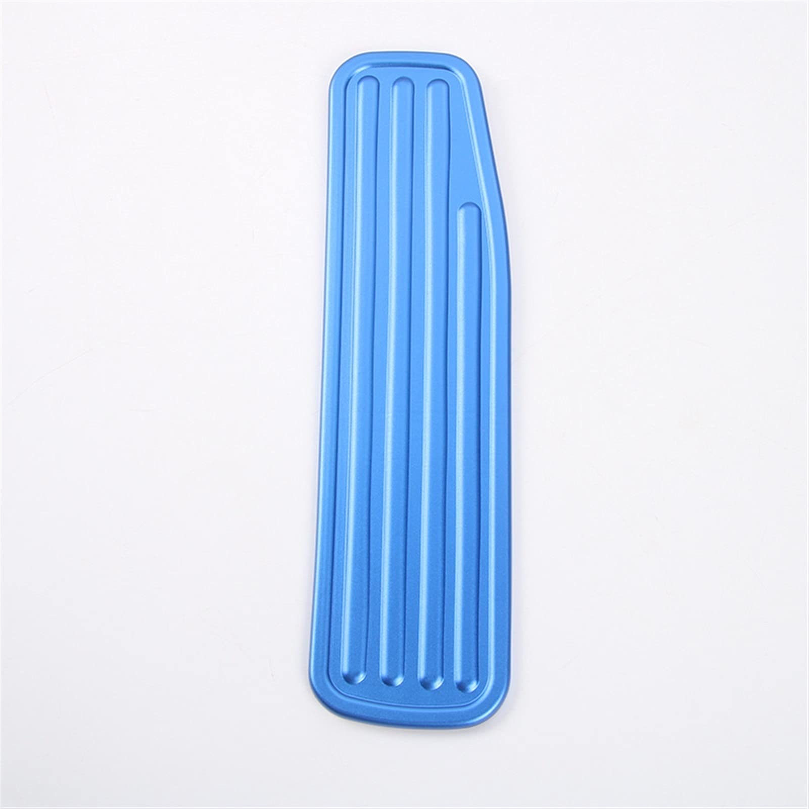 Pizgear Aluminium Auto Innen linke Fußstütze Platte Pedal Dekoration Abdeckung Aufkleber, for Chevrolet, for Camaro, 2017 Up Car Styling Bremsfußfedern(Blue) von Pizgear