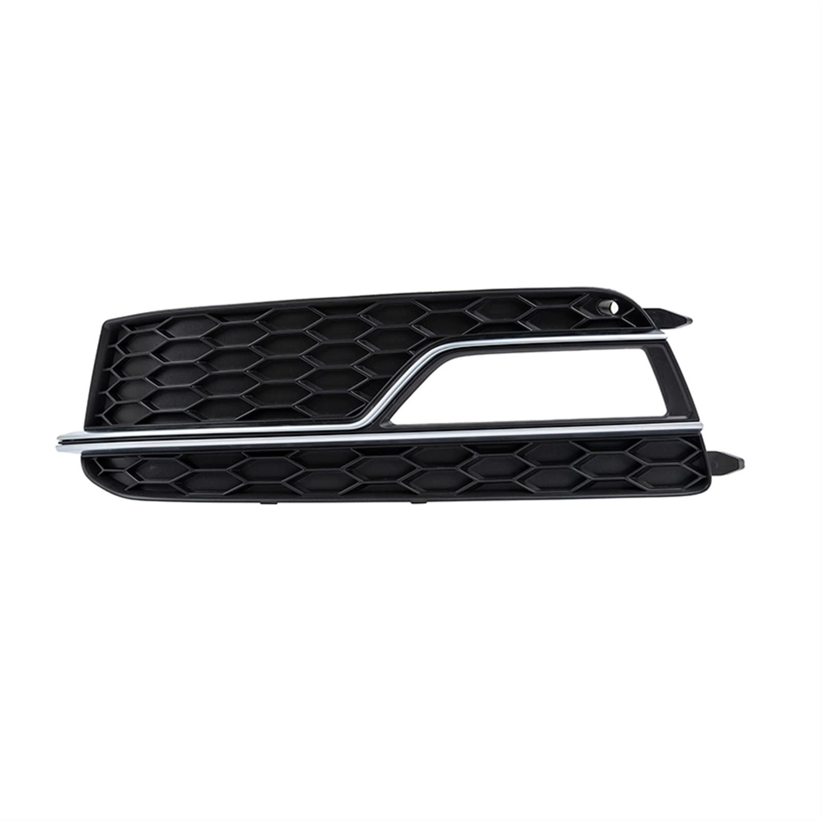 Pizgear Auto Chrome Line Frontstoßstange Auto Nebelscheinwerfer Grill Grill Lampenabdeckung, for Audi, for A5 for, for S5 2013 2014 2015 2016 2017 Außenteile Nebelscheinwerfer-Grillabdeckung(Left) von Pizgear