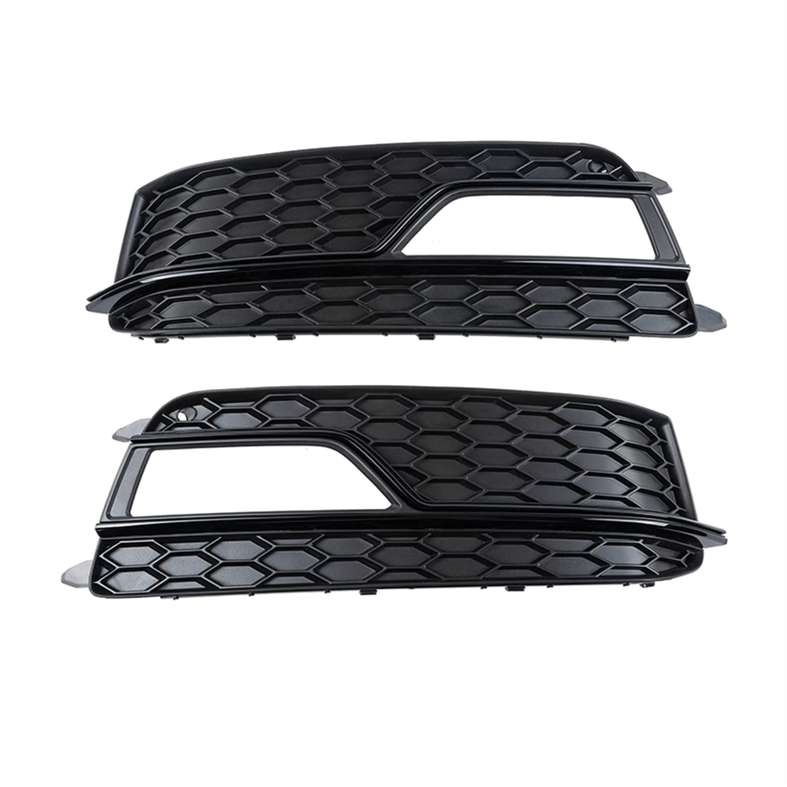 Pizgear Auto-Frontstoßstange, Nebelscheinwerfer, Kühlergrill-Abdeckung, Verkleidung, schwarz, Links, rechts, unterer Lampengrill, Außenteile, for Audi, for A5 for, for S5 2013–2017 Nebelscheinwerfer- von Pizgear