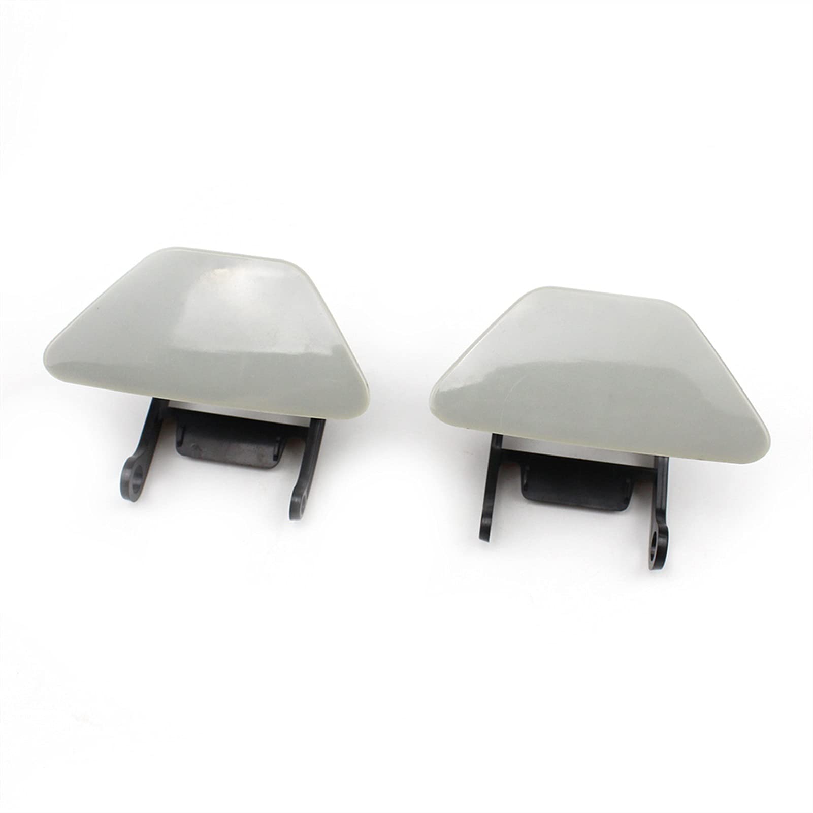 Pizgear Auto-Frontstoßstange-Scheinwerfer-Waschanlage, Düsenabdeckung, Unterlegscheibenkappe mit Halterung, for F10 F11 520 523 525 528 530 Düsenabdeckkappe(Pair) von Pizgear