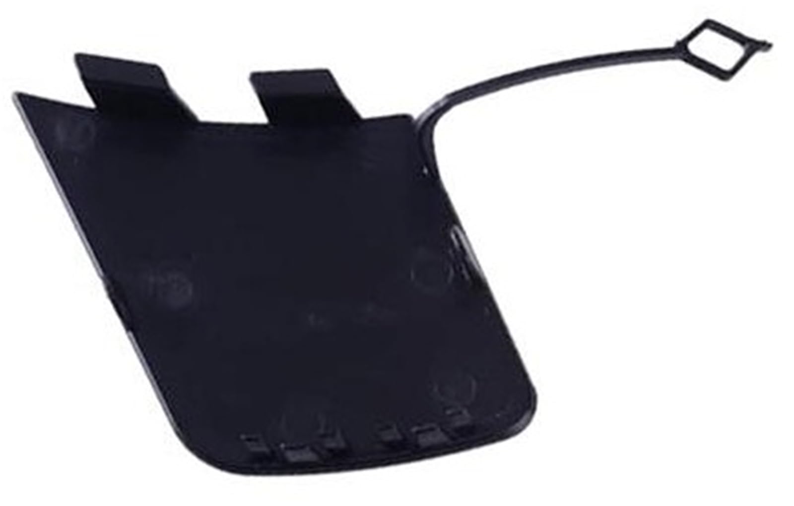 Pizgear Auto-Frontstoßstangen-Abschlepphaken-Augen-Abdeckkappen-Verkleidung, for, X1 E84 2013–2015 51117345034, schwarzes ABS Stoßstangen-Augenabdeckung von Pizgear