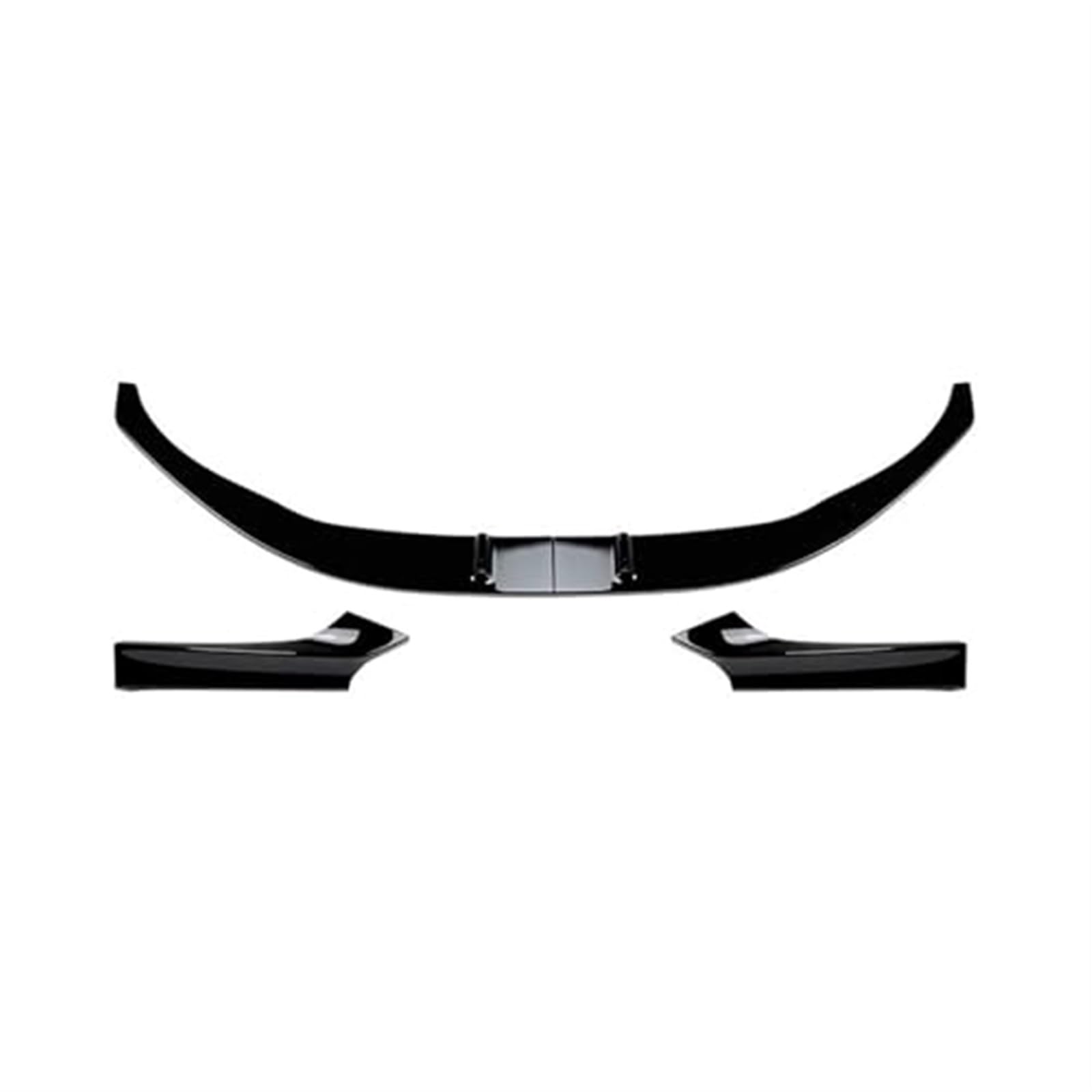 Pizgear Auto-Frontstoßstangen-Spoiler-Lippenkörper-Set, Stoßstangen-Diffusor-Schutz, for, 2er-Serie F22/F23 M235i M240i M-Sport 2014–2021, Tuning Schwarze Frontspoiler Stoßstangenspoiler(Black One Se von Pizgear