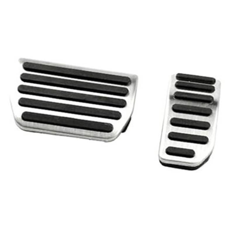 Pizgear Auto-Fuß-Kraftstoff-Beschleuniger-Bremspedal-Abdeckung, for Volvo, XC60 S60 V60 S40 C30 S60L 2010–2016, rutschfestes Pad-Zubehör Auto-Fußpedalabdeckung von Pizgear