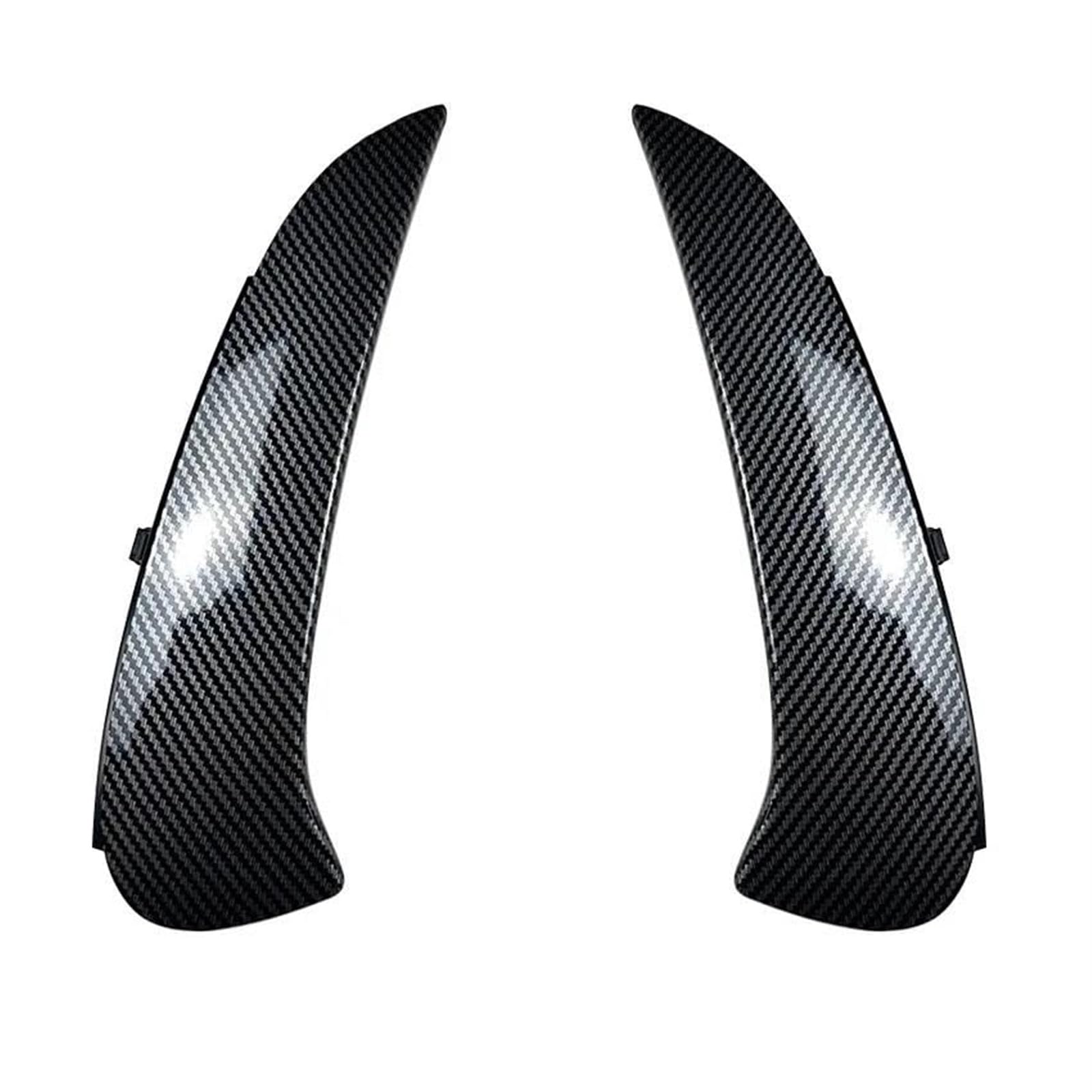 Pizgear Auto Heckspoiler Auto Heckstoßstange Splitter Spoiler Splitter Lippe, for Mercedes-Benz, C for Klasse W206 S206, for C260 C43 C63, for AMG 2022 2023 Heckstoßstangenspoiler(Carbon Look Black) von Pizgear