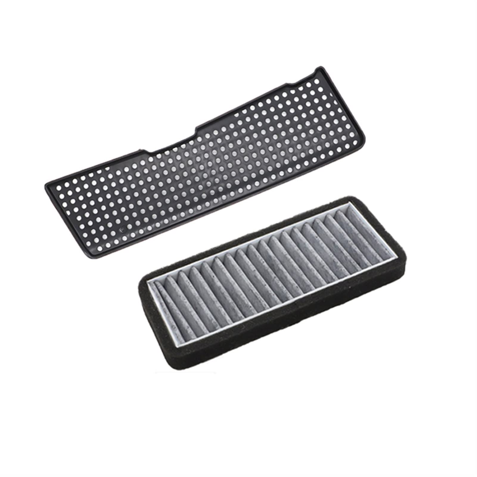 Pizgear Auto-Luftfilter Auto-Luftstrom-Entlüftungsabdeckung, for Tesla, Modell 3 2021 Innenzubehör Klimaanlage Lufteinlass Schutzabdeckungen Auto-Carbon-Kabine(A Set) von Pizgear