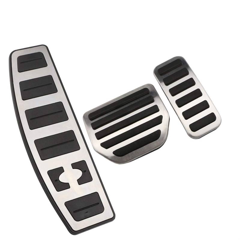 Pizgear Auto Pedale Abdeckung Accelerator Fußstütze Modifizierte Pedal Pad, for Land Rover, for Sport Discovery 3 4 Lr3 Lr4 Bremsfußfedern(AT With Rest) von Pizgear