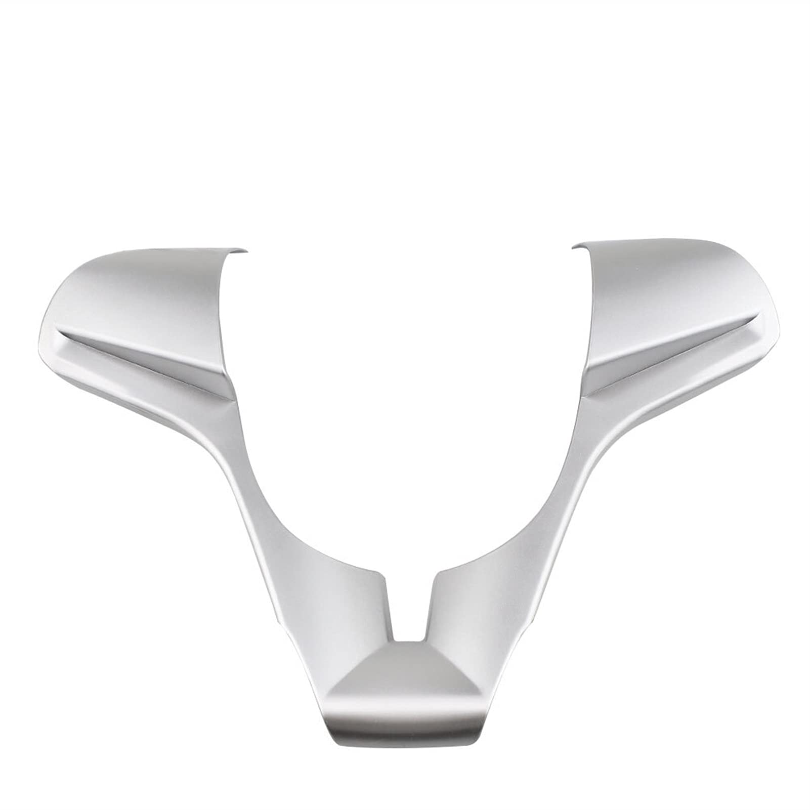 Pizgear Auto Styling ABS Lenkrad Schutz Abdeckung Trim Aufkleber, for Chevrolet, for Cruze, Limousine Schrägheck 2009-2015 Teile Lenkradverkleidung(Chrome Silver) von Pizgear