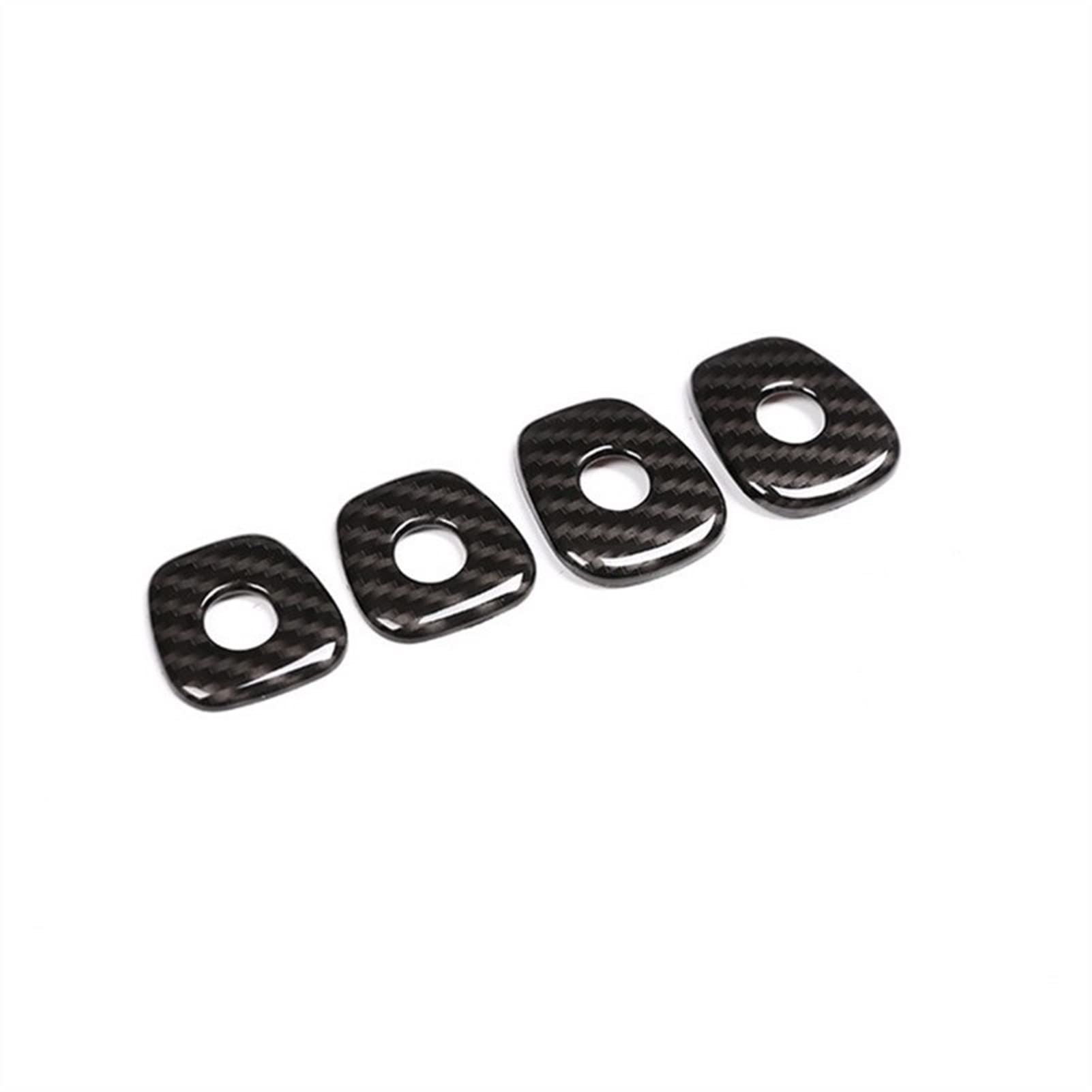 Pizgear Auto Styling Konsole Lenkrad Rahmen Dekoration Abdeckung Trim, for, for X3 G01, for X4 G02 Auto Innen Zubehör Aufkleber Lenkradverkleidung(Door Bolt Cover) von Pizgear