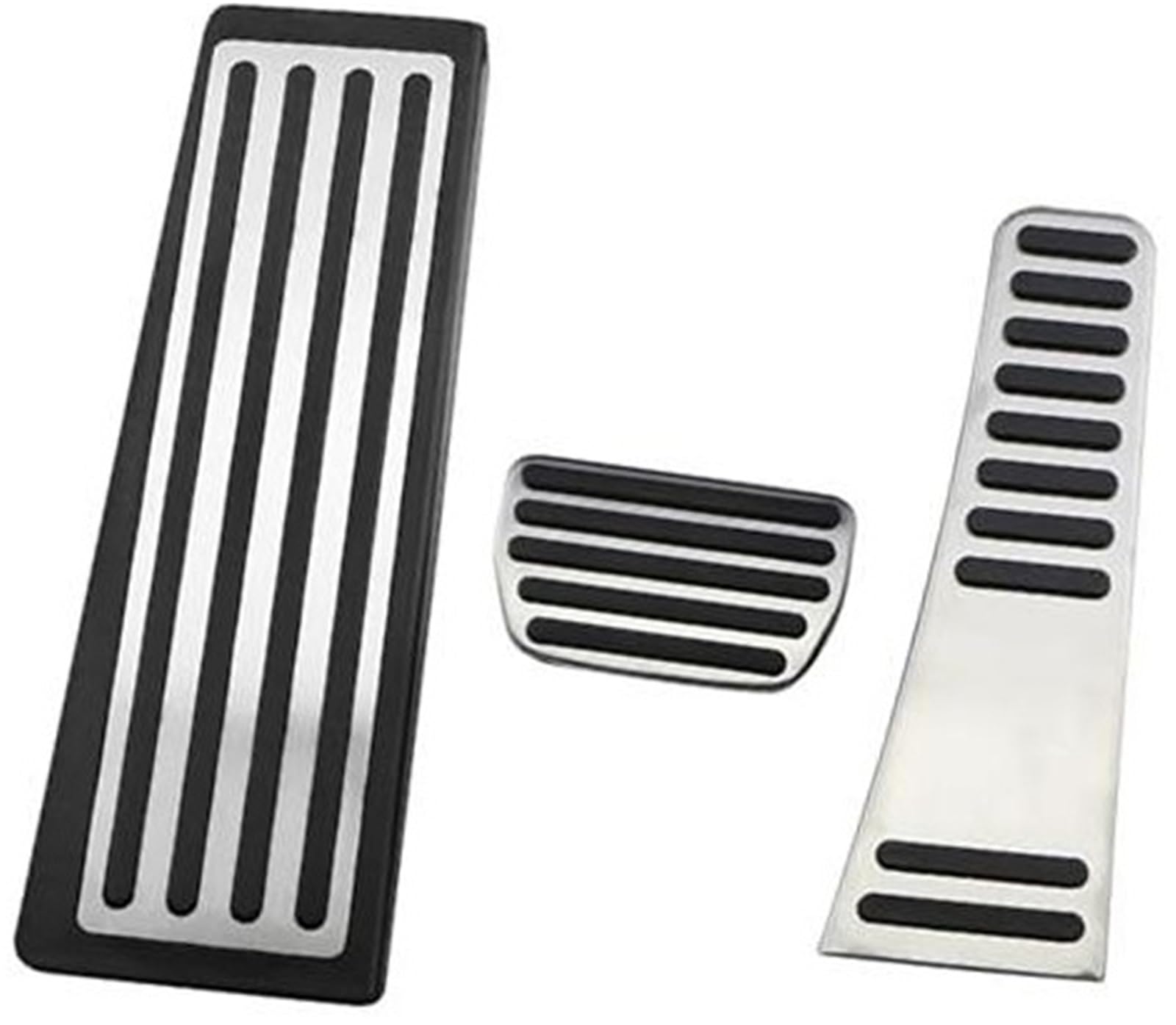 Pizgear Autopedalabdeckung, for Volvo, S90 S 90 V90 2016–2021, Gaspedal, Kraftstoffpedal, Bremse, Fußstützenpedale, Edelstahl Auto-Fußpedalabdeckung von Pizgear