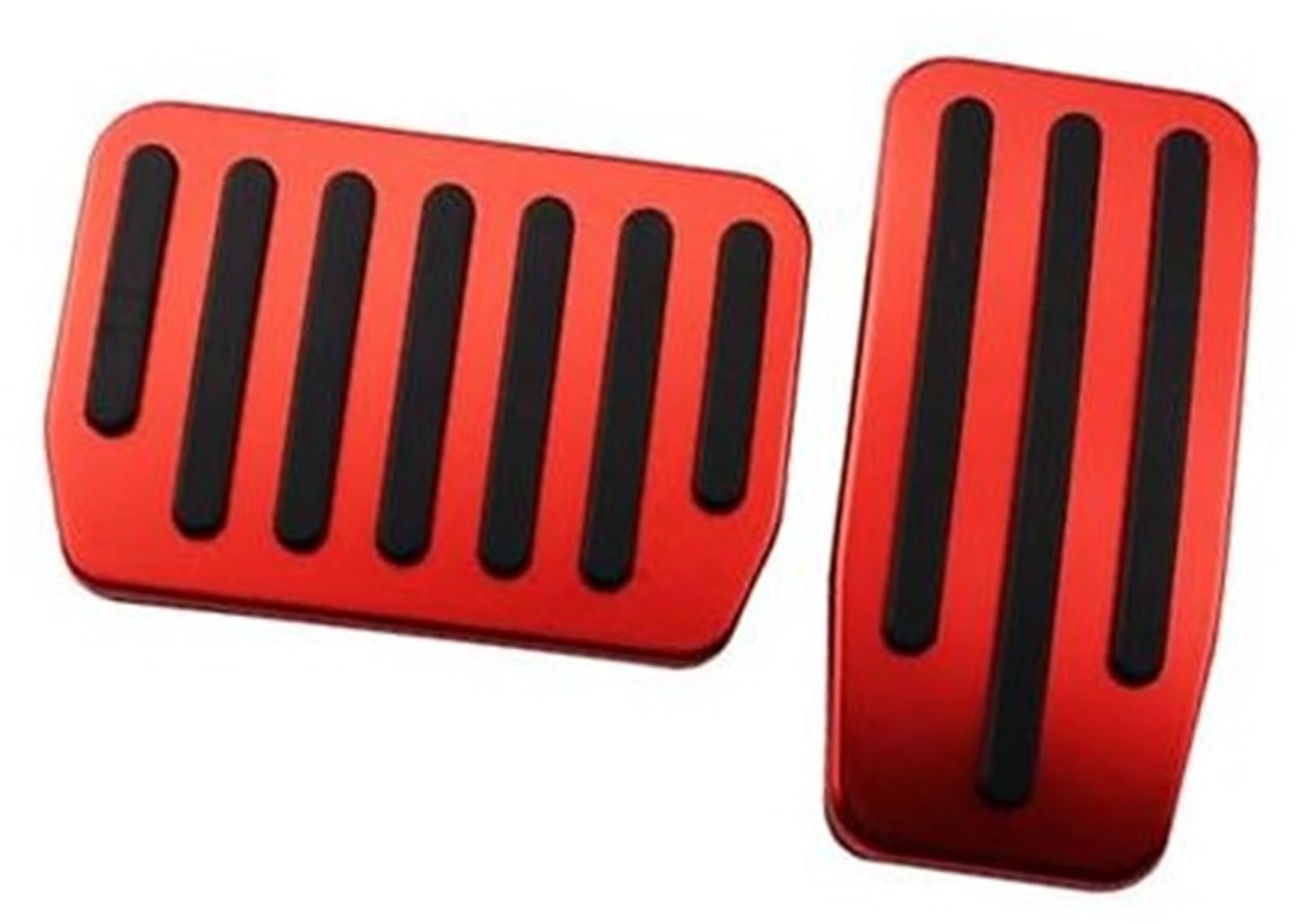 Pizgear Autopedale, for Tesla, Modell 3 Modell 3 2016–2020, Teile, Bremspedal-Schutzabdeckung, Zubehör Pedalmattenabdeckung(Red) von Pizgear