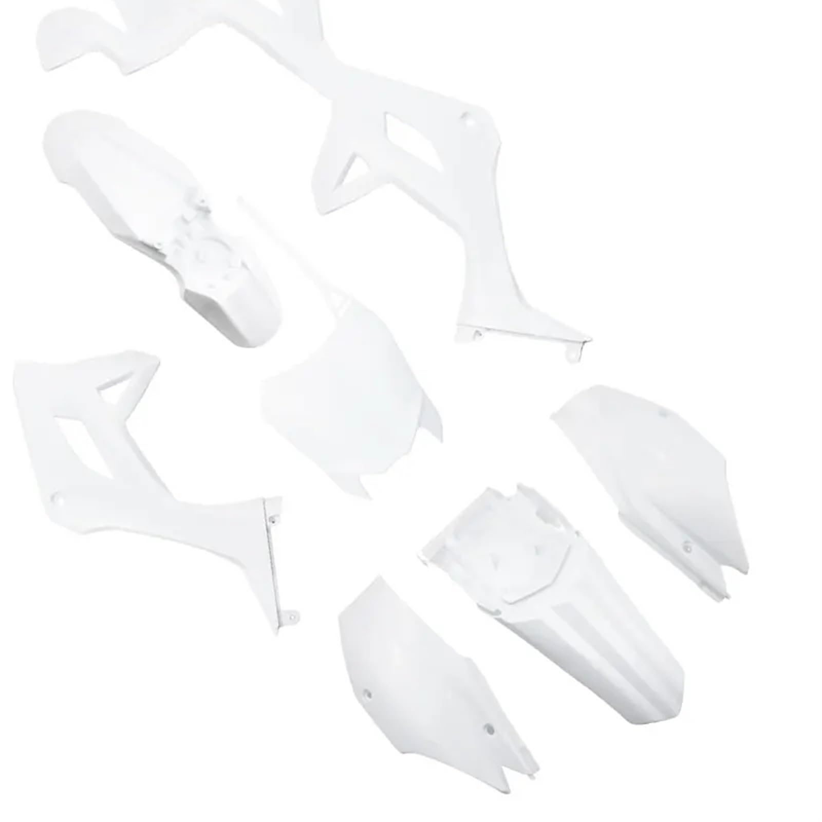 Pizgear CRF110 Motorradzubehör Kunststoffverkleidung Body Kit CRF 110 2022 Motocross-Schutzteile Motorrad-Kotflügel-Kit(White) von Pizgear