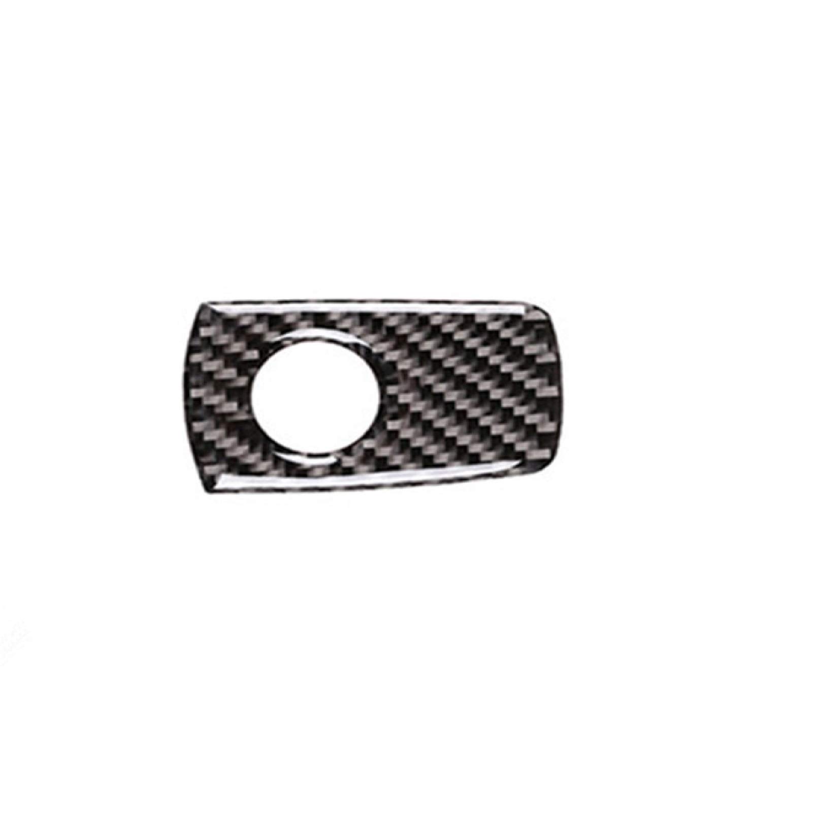 Pizgear Carbon Fiber Car Co-Pilot Panel Dekoration Abdeckung Trim Handschuhfach Schalter Rahmen Aufkleber, for, for F30 F32 F34 Innenzubehör Lenkradverkleidung(Glove Box) von Pizgear