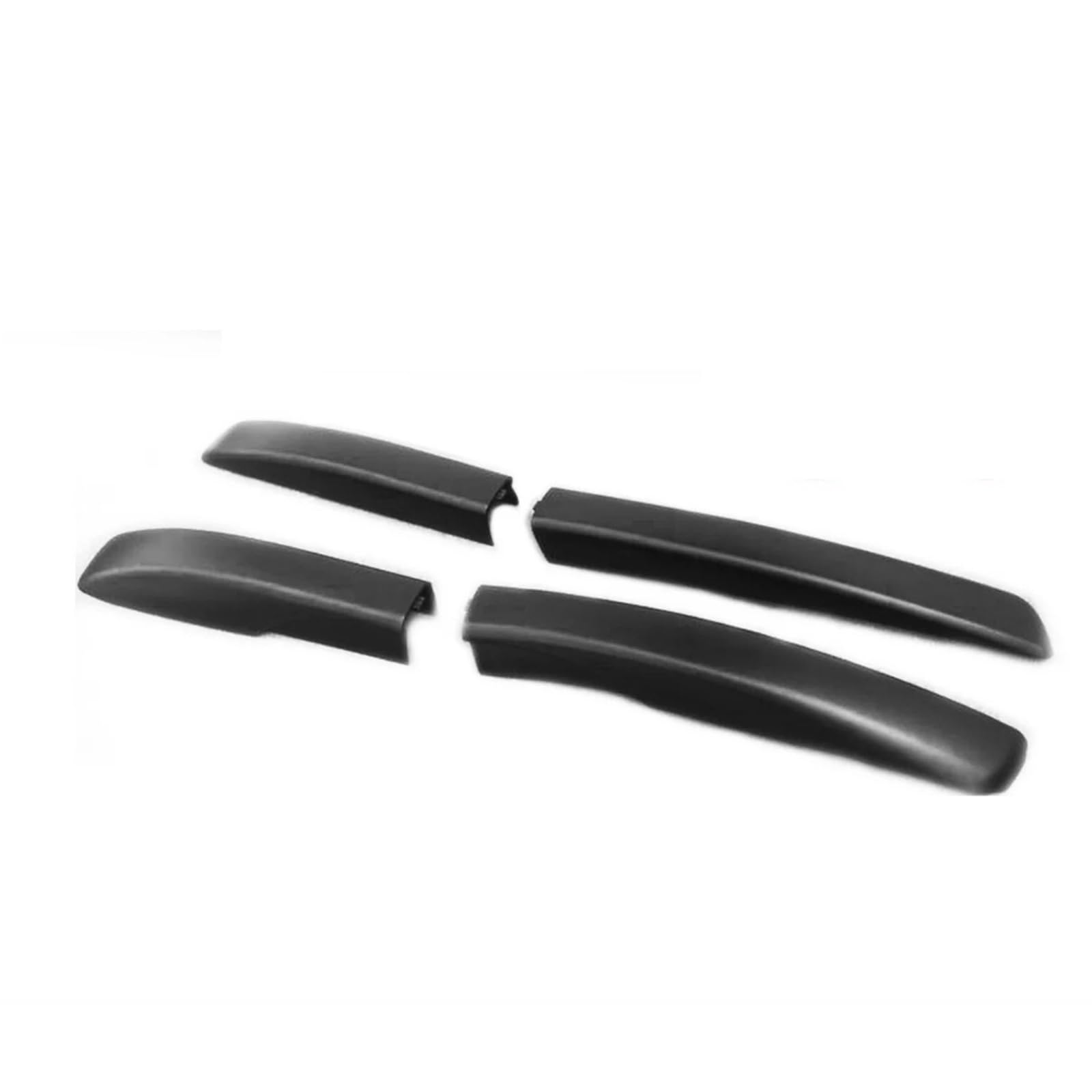 Pizgear Dachträgerabdeckung Dachgepäckträger Schienenendschale Kunststoffabdeckung Ersatz vorne hinten Links rechts, for Mitsubishi, for ASX 2013-2019 SUV Fahrzeugdachgepäckträger(Black- Front Right) von Pizgear