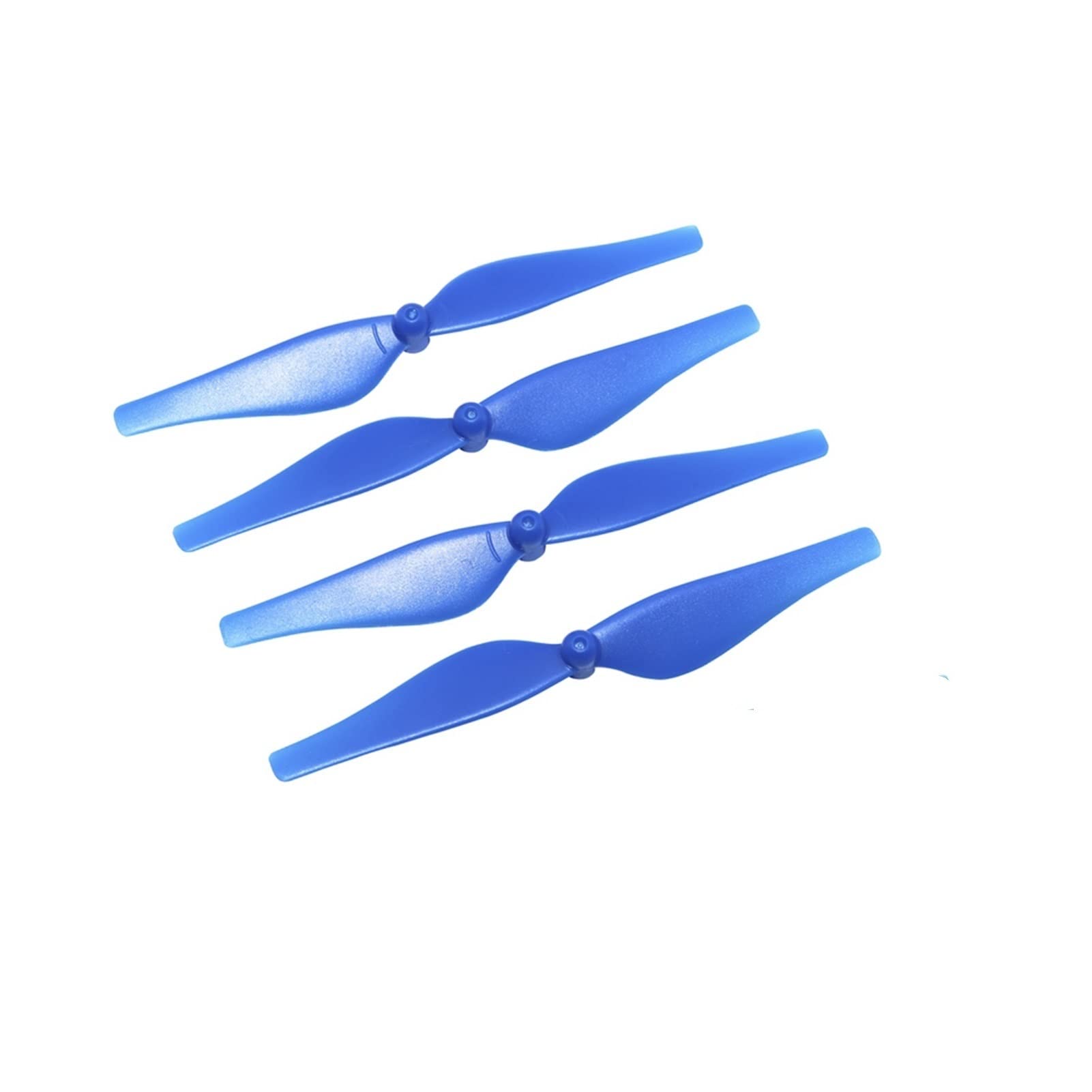 Pizgear Drone Propeller Ersatz Langlebige Requisiten Weiß Rot Blau Gelb Schwarz CW CCW Klingen, for DJI Tello leichte Drohnenpropeller(Bundle 1,Blue) von Pizgear