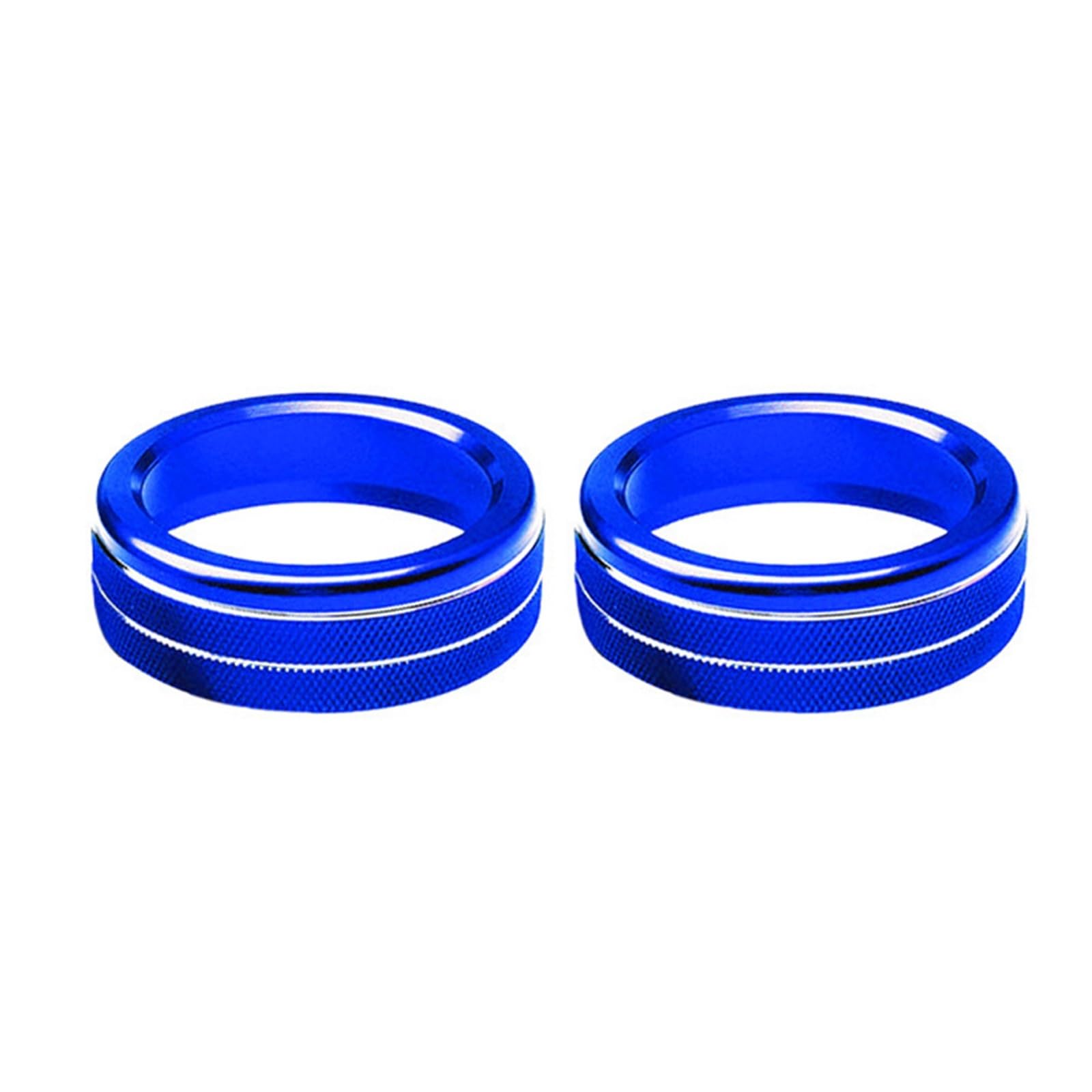 Pizgear EIN CLA GLA X156 C117 W176 Auto Mittelkonsole Klimaanlage Knopf Schalter Trim Abdeckung Ring Innen Zubehör Abdeckring für den Lüftungsknopf(Blue) von Pizgear