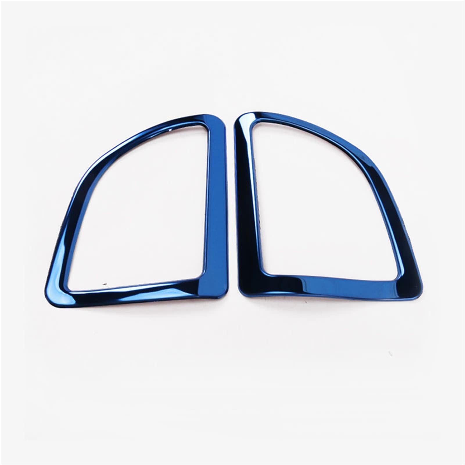 Pizgear Edelstahl-Klimaanlage, Armaturenbrett-Entlüftungsabdeckung, for Toyota, for Corolla 2014–2016 Lüftungsring für Auto-Klimaanlage(Blue) von Pizgear