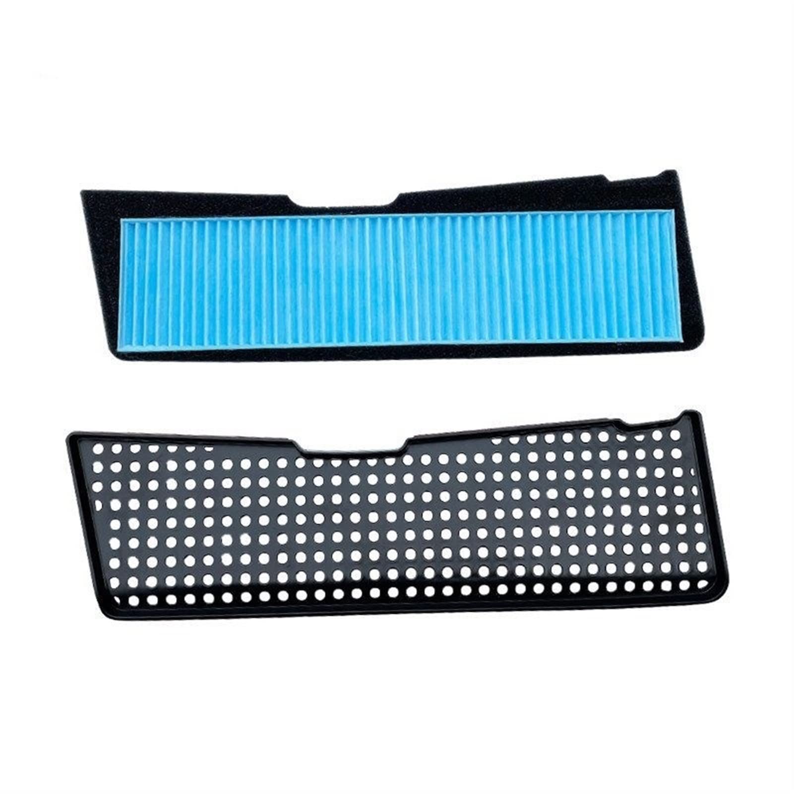 Pizgear Externer Luftfilter, for Tesla, Modell 3 2021 2022-Jetzt Kühlergrill-Einlassabdeckung Klimaanlagen-Ansaugfilter Autozubehör Auto-Carbon-Kabine(2 Pcs Filter B) von Pizgear