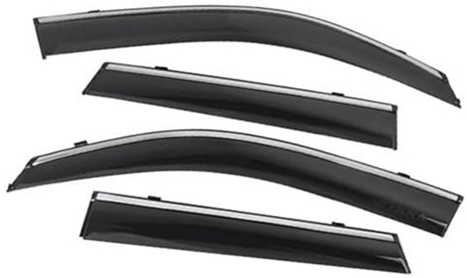 Pizgear Fenstervisier, for Vitara 2015 2016 2017 2018 2019 2020 2021, Windschutz, Sonnenschutz, Regenschutz, seitlicher Windabweiser, Auto-Styling Auto Windabweiser Abdeckung von Pizgear