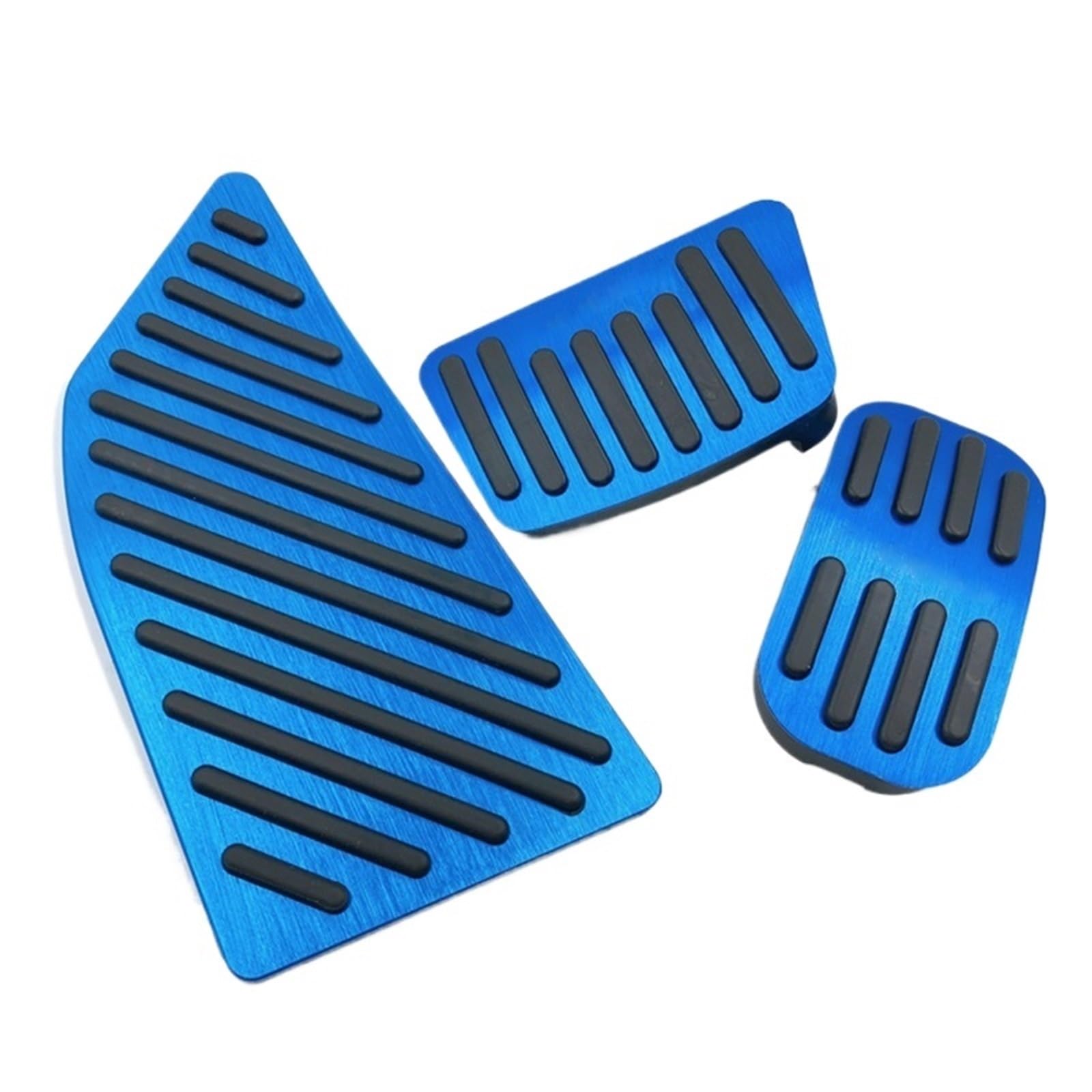 Pizgear For Toyota, for Corolla, 2019 2020 2021 2022 2023 E210 Aluminium Auto Kraftstoff Beschleuniger Gas Bremse Rest Fußpedale Abdeckung Pads Zubehör Bremsfußfedern(AT 3pcs Blue) von Pizgear