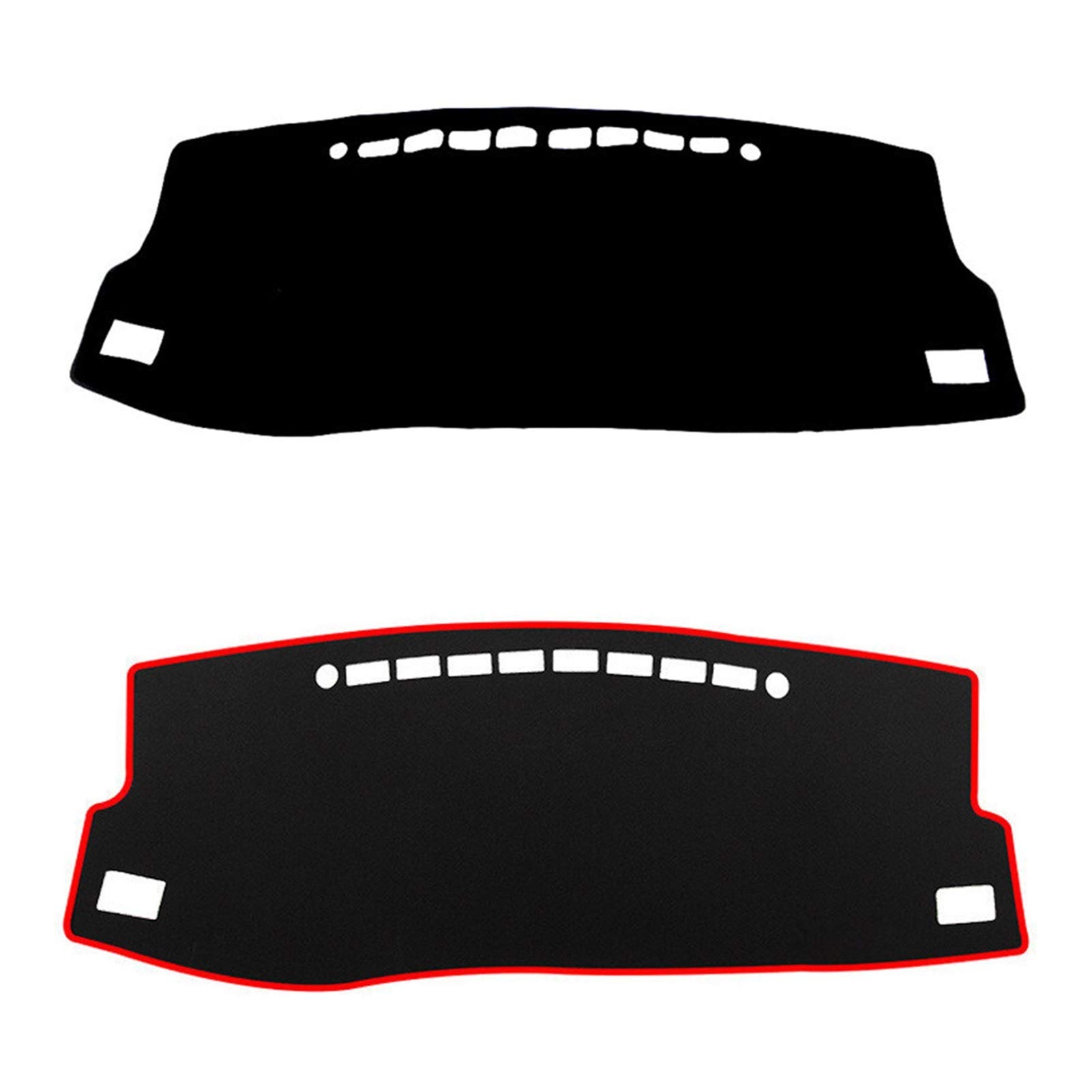 Pizgear For Toyota, for Corolla, IM Auris 2014 2015 2016 2017 2018 Armaturenbrett-Abdeckung, Matte, Pad, Dashmat, Sonnenschutz, Instrumententeppich, Autozubehör Auto-Armaturenbrettmatte(Black(Black Ed von Pizgear