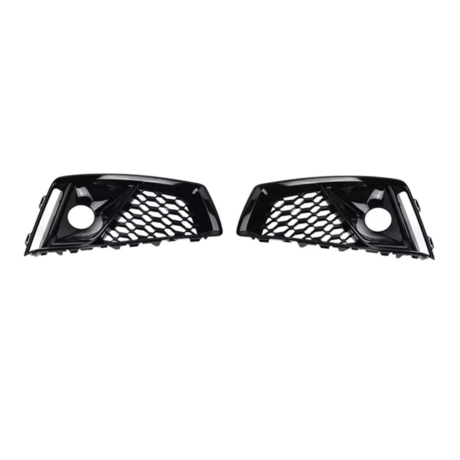 Pizgear Frontstoßstange, Nebelscheinwerfer, Lampengrill, for Audi, for A4 B9 S-Lines S4 2019 2020, 8WD807681J 8WD807682J Abdeckung für Nebelscheinwerfergrill für Autostoßstange von Pizgear